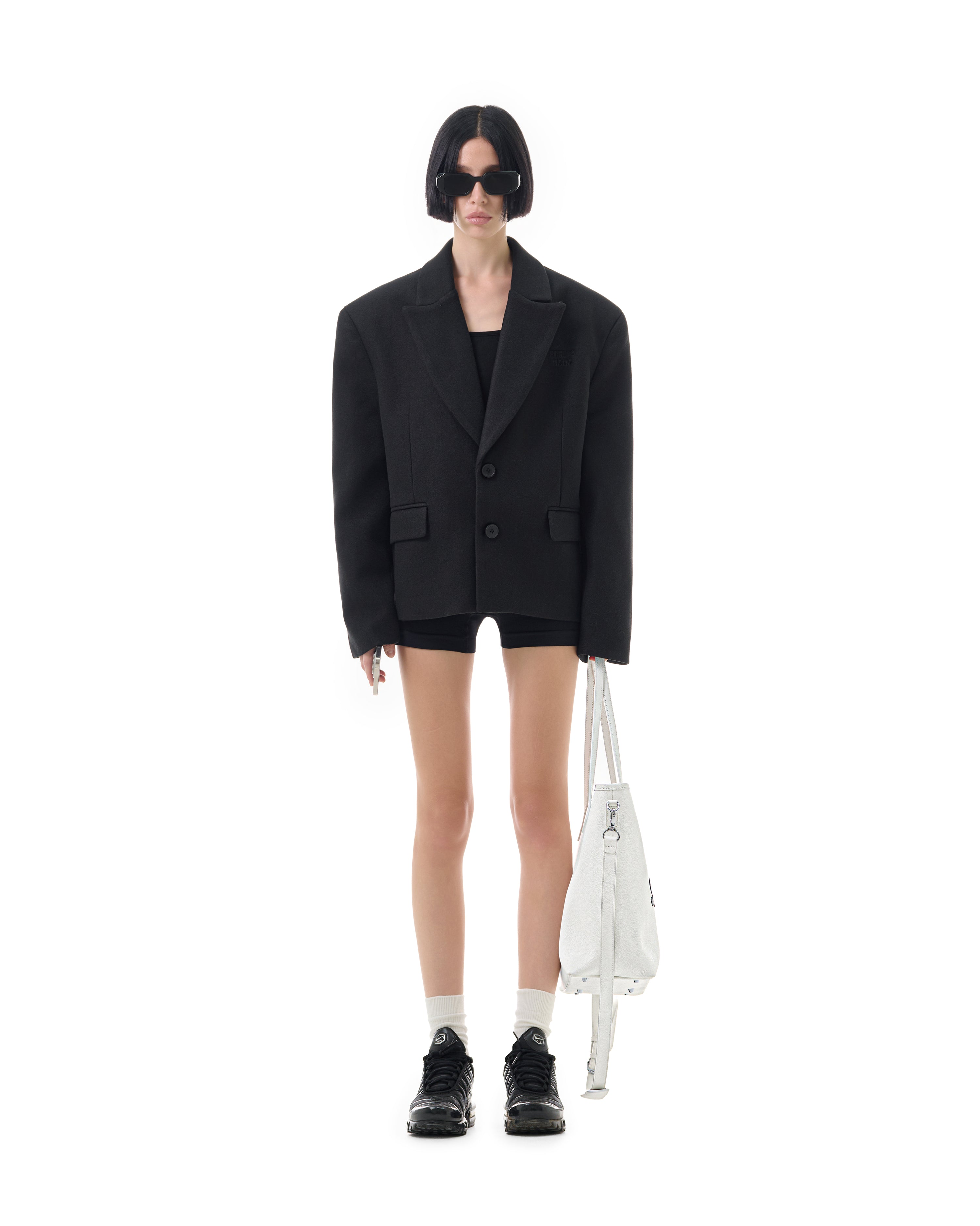FW25 BASIC BLAZER - BLACK