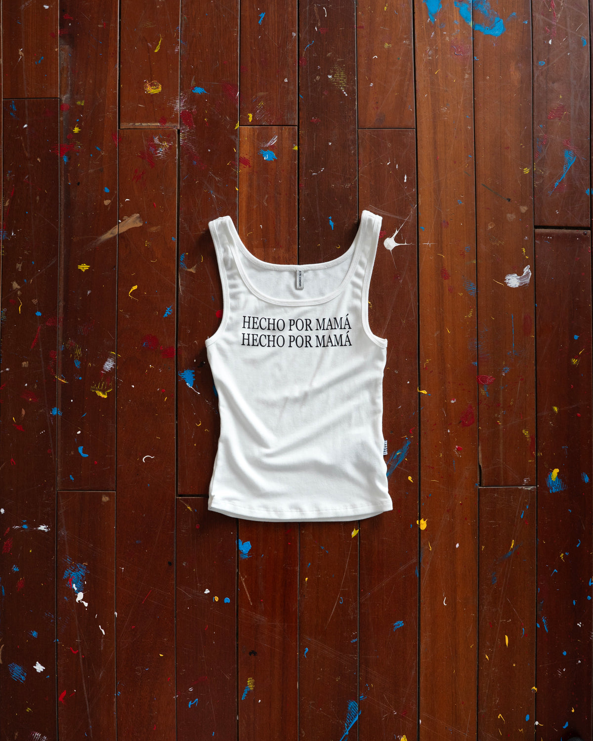 SSMA HECHO POR MAMÁ TANKTOP - WHITE