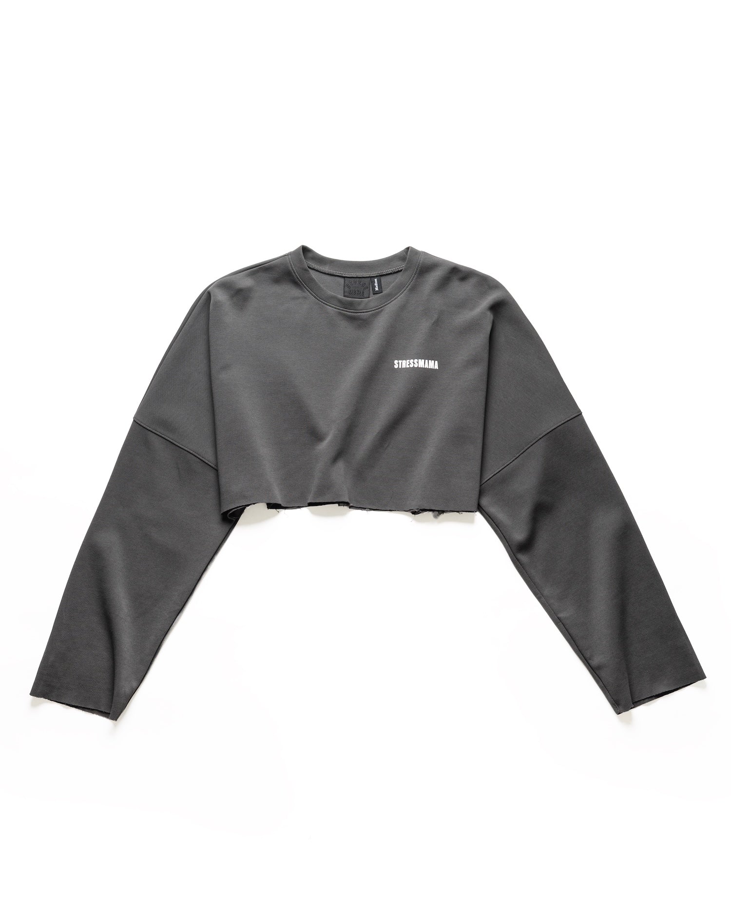 SSMA COACH CROP LONGSLEEVE - GRAY