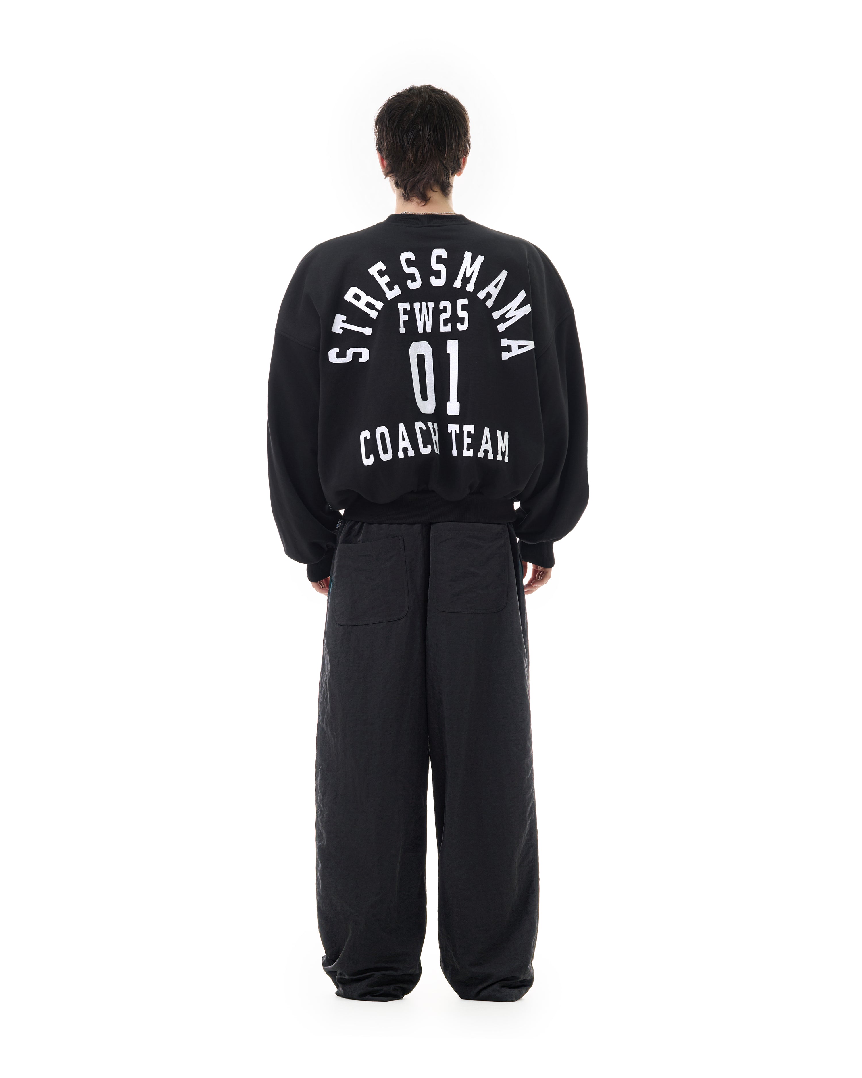 FW25 SSMA TRACK PANTS - BLACK