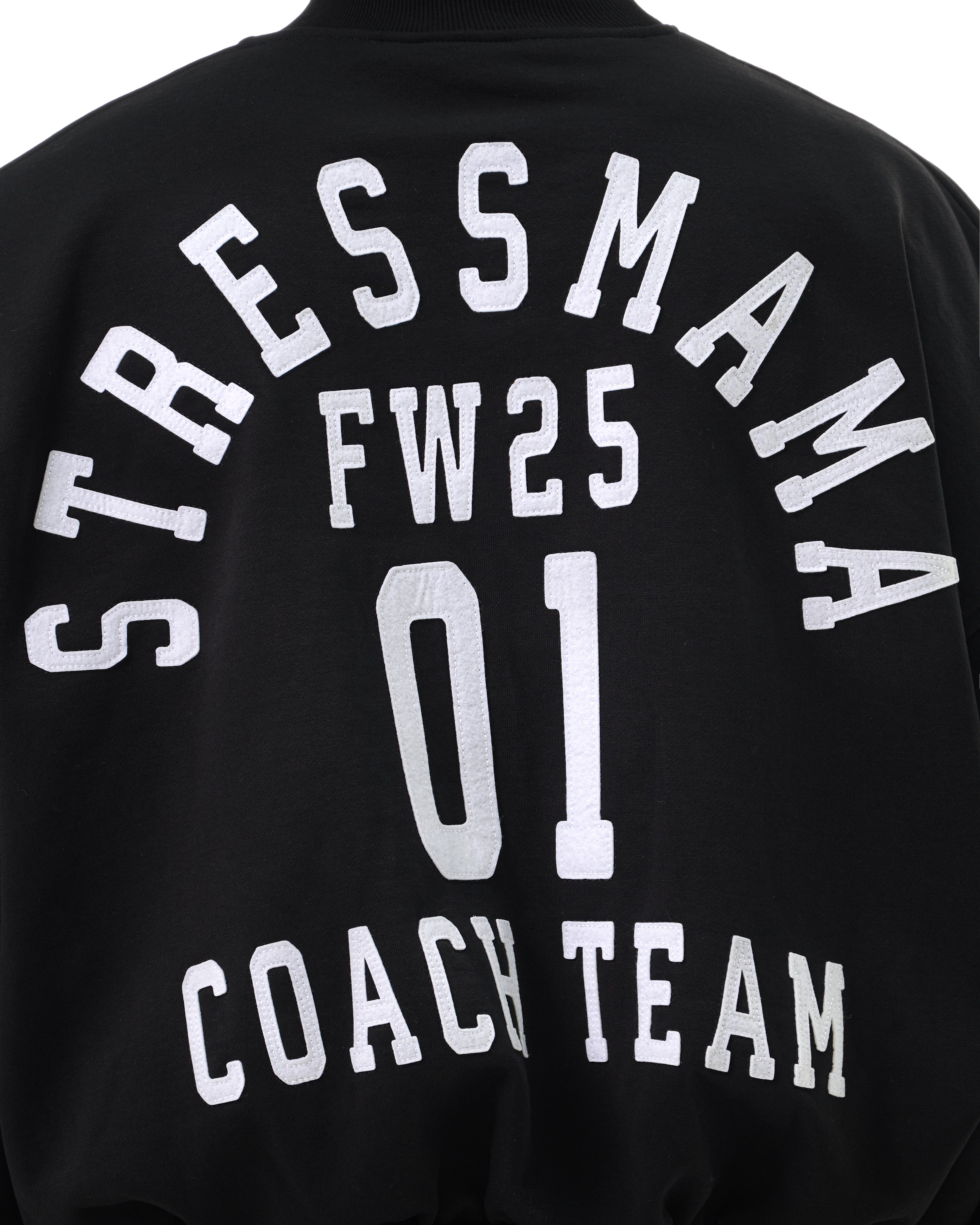 FW25 COACH 01 TEAM SWEATER - BLACK
