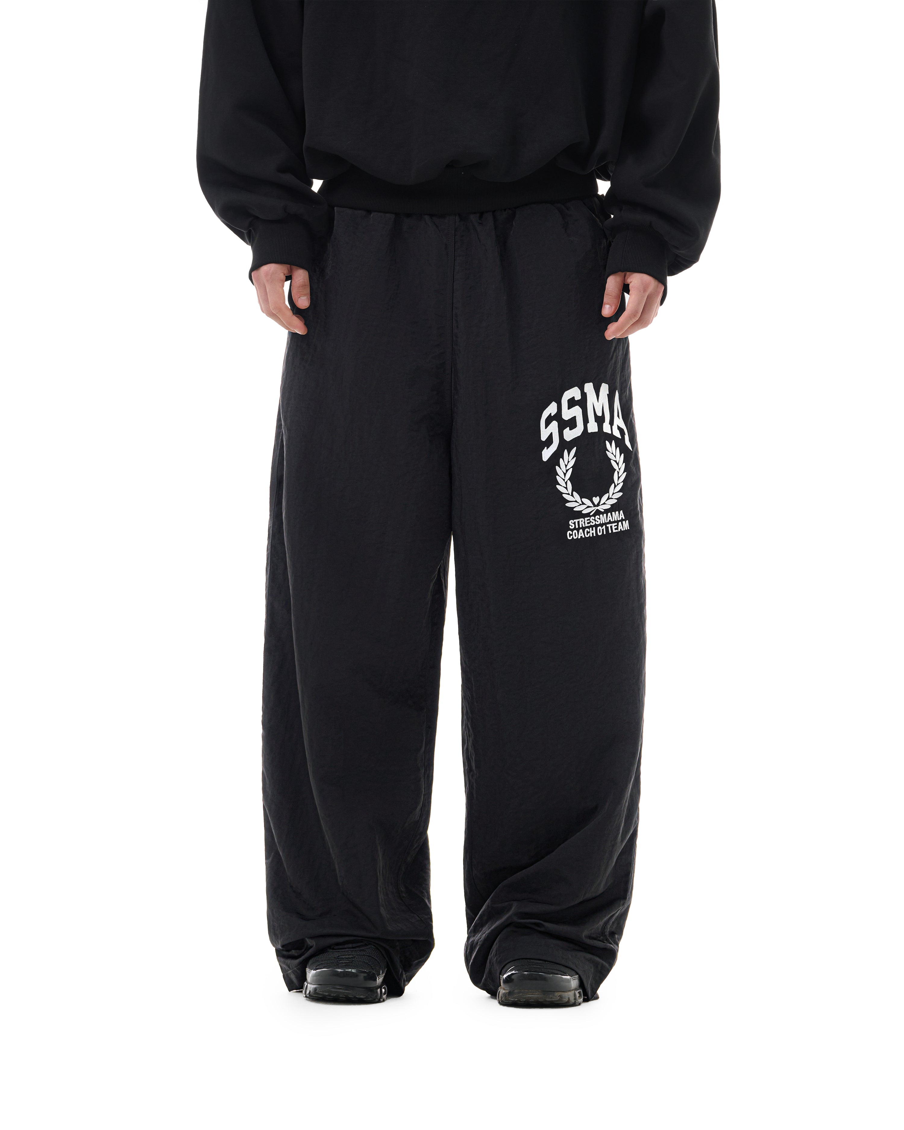 FW25 SSMA TRACK PANTS - BLACK