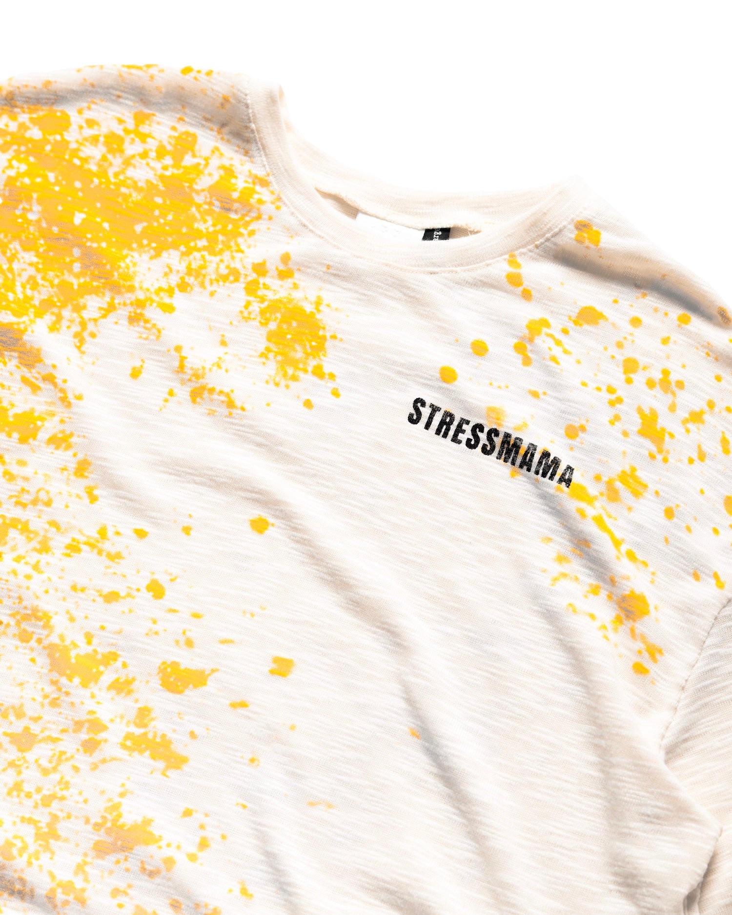 SUMMER26 SSMA SPLATTER LONGSLEEVE - CREAM