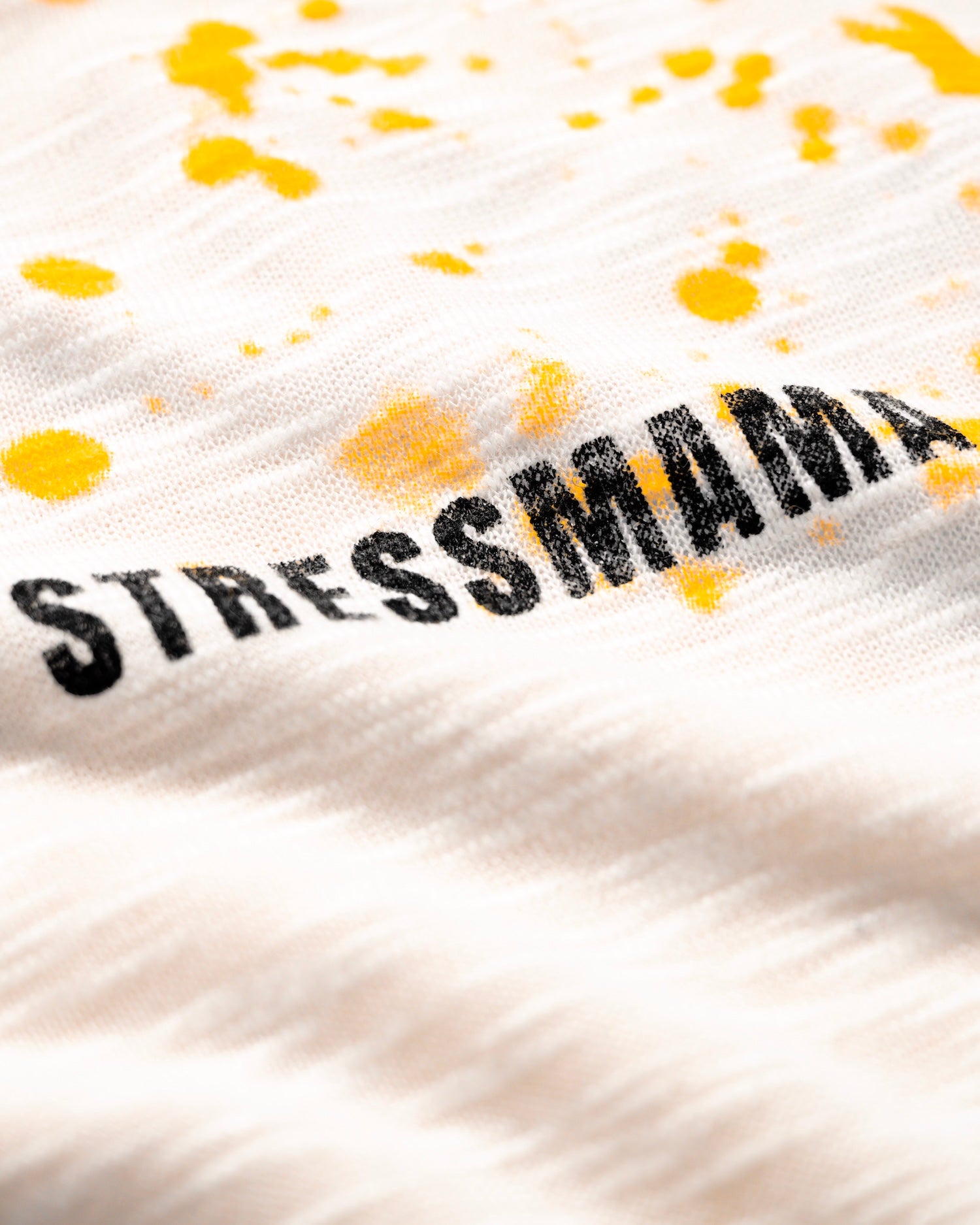 SUMMER26 SSMA SPLATTER LONGSLEEVE - CREAM