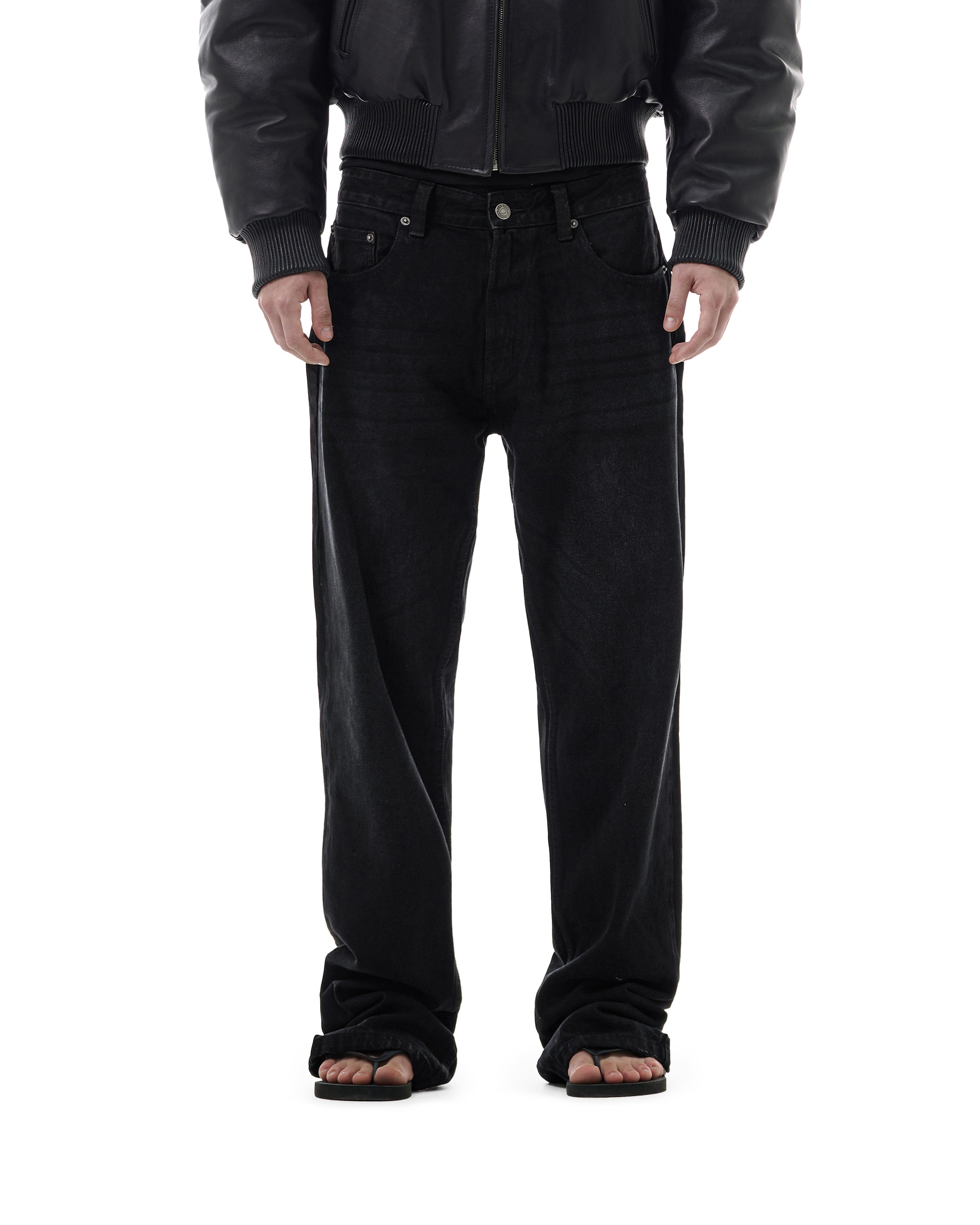 FW25 LOOSE FIT JEANS - BLACK
