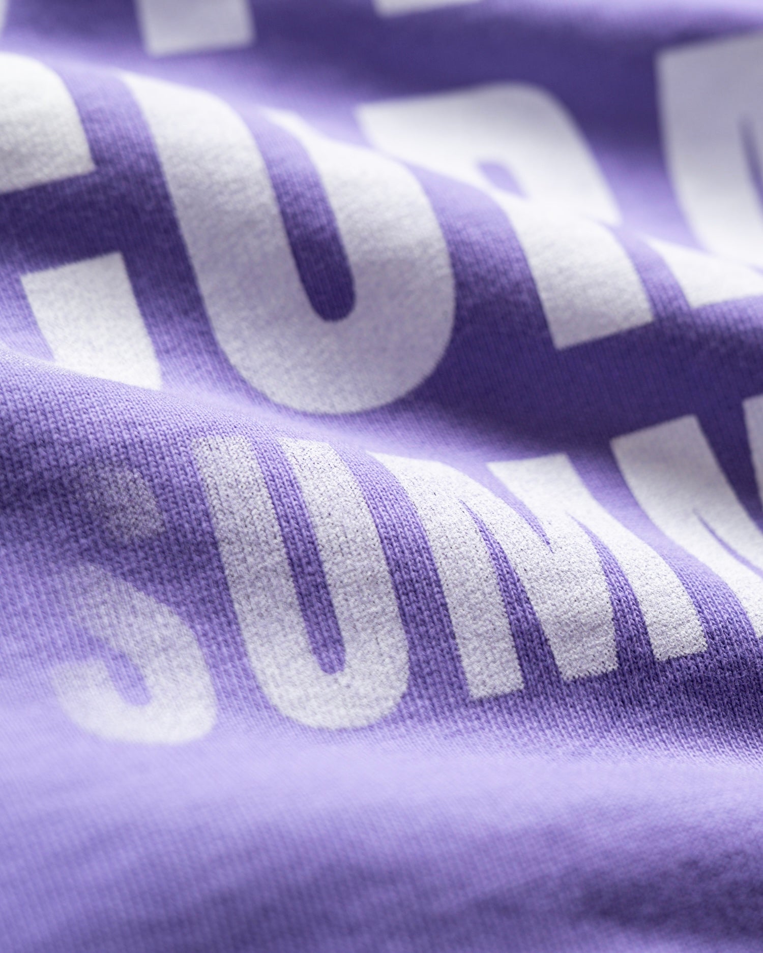 SUMMER26 CURATED QUARTER ZIP HOODIE - PURPLE