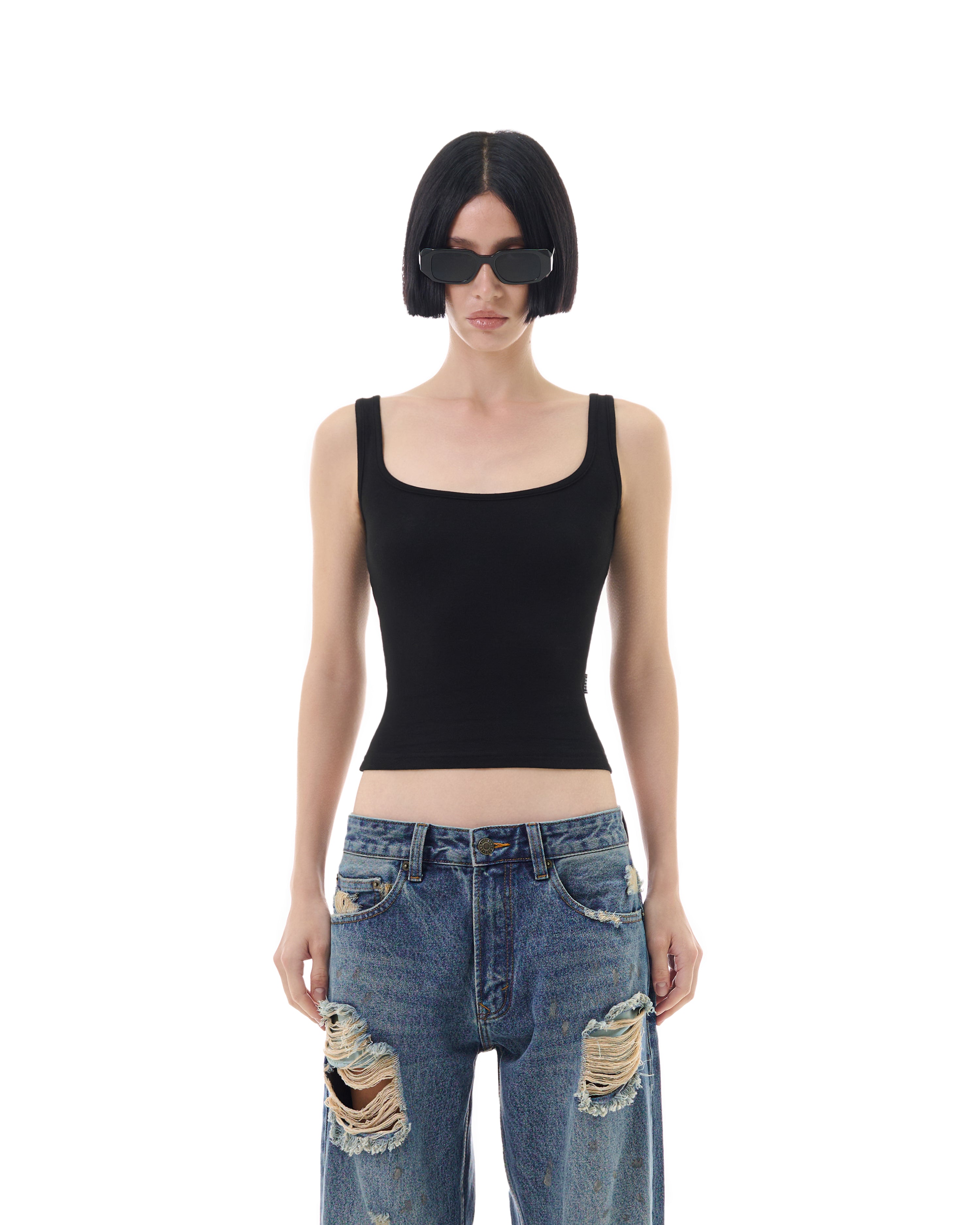 FW25 WOMEN TANKTOP - BLACK