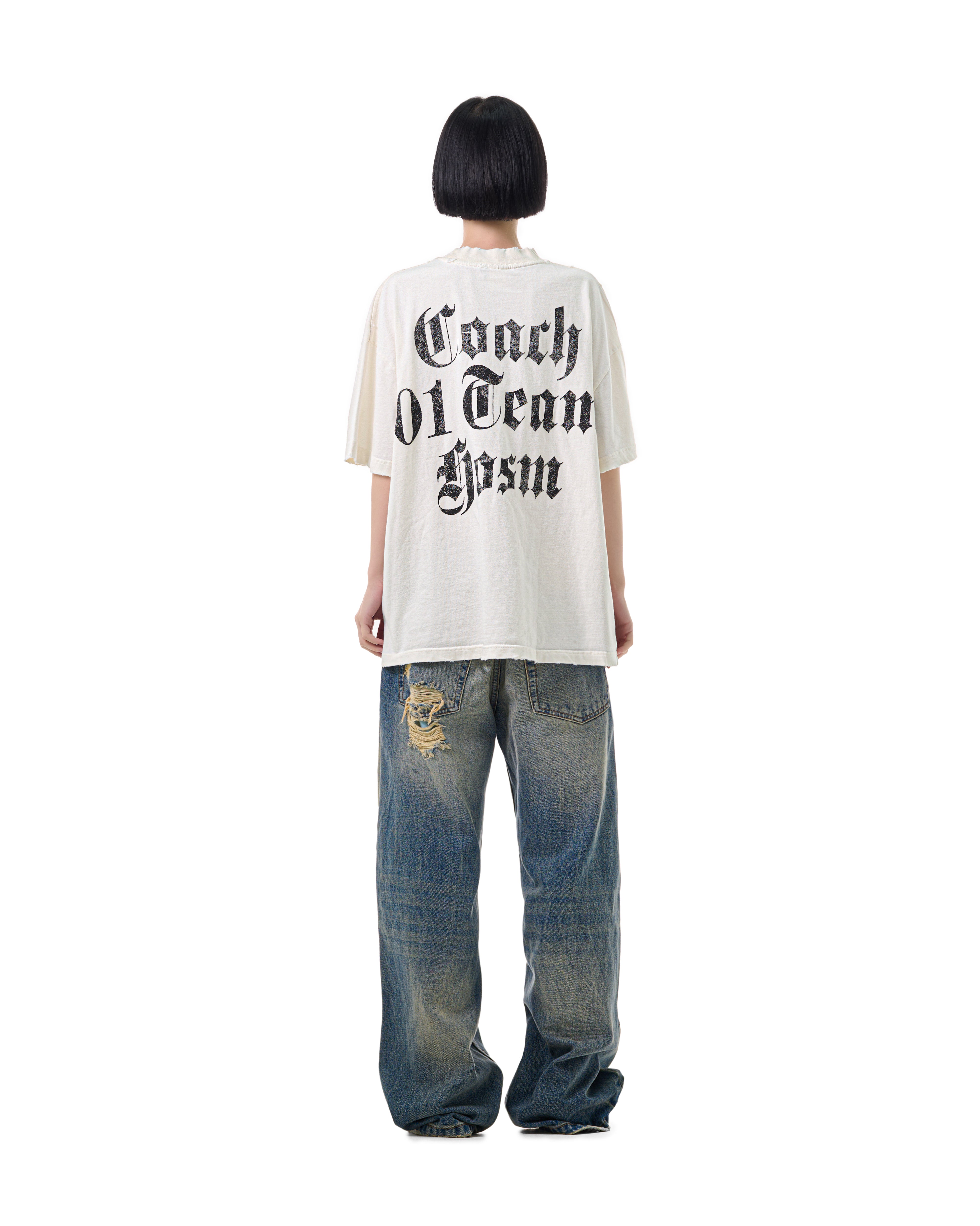 FW25 COACH 01 TEAM T-SHIRT - WHITE – STRESSMAMA