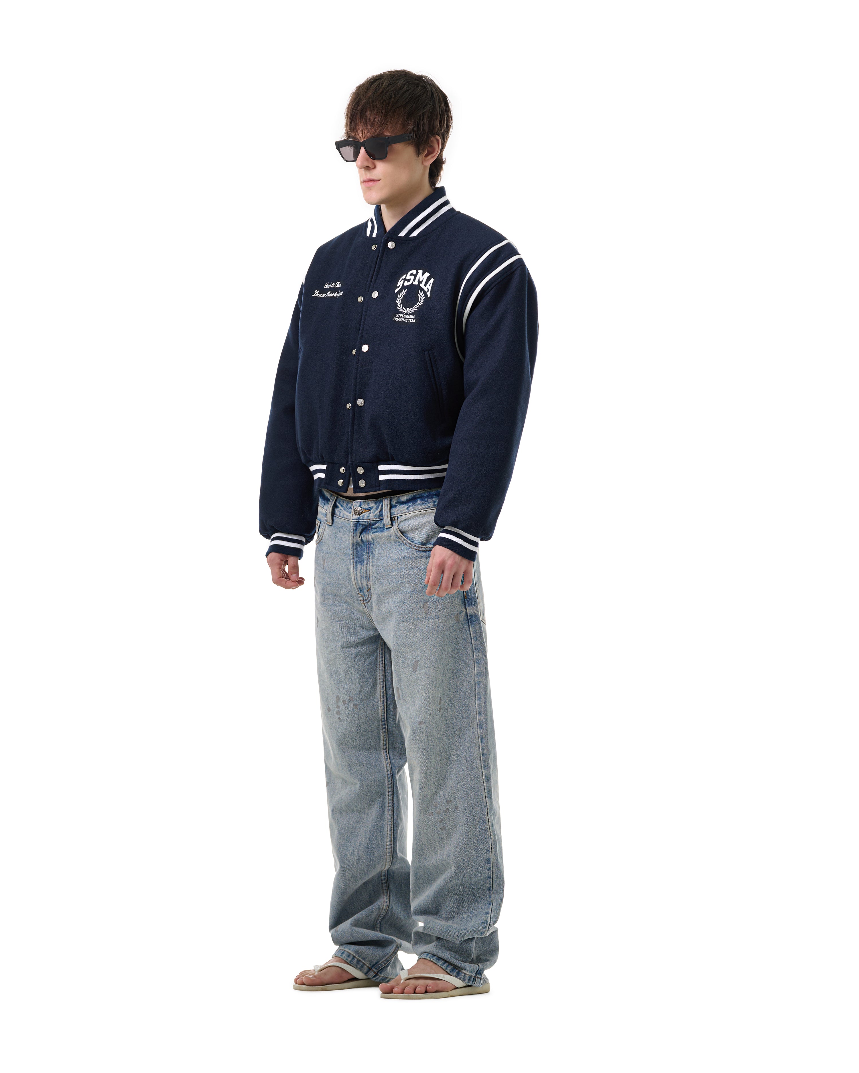 FW25 VARSITY JACKET - BLUE