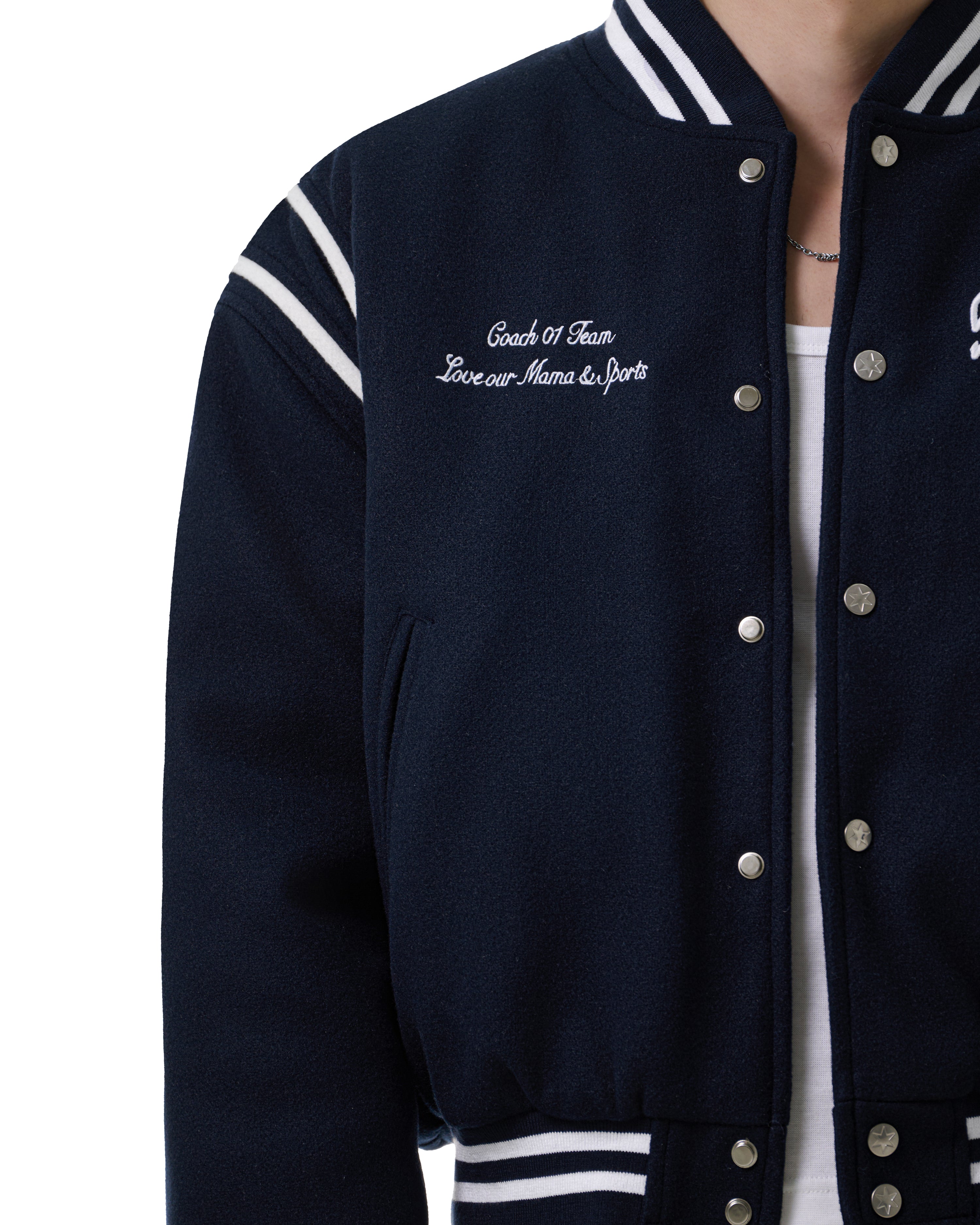 FW25 VARSITY JACKET - BLUE