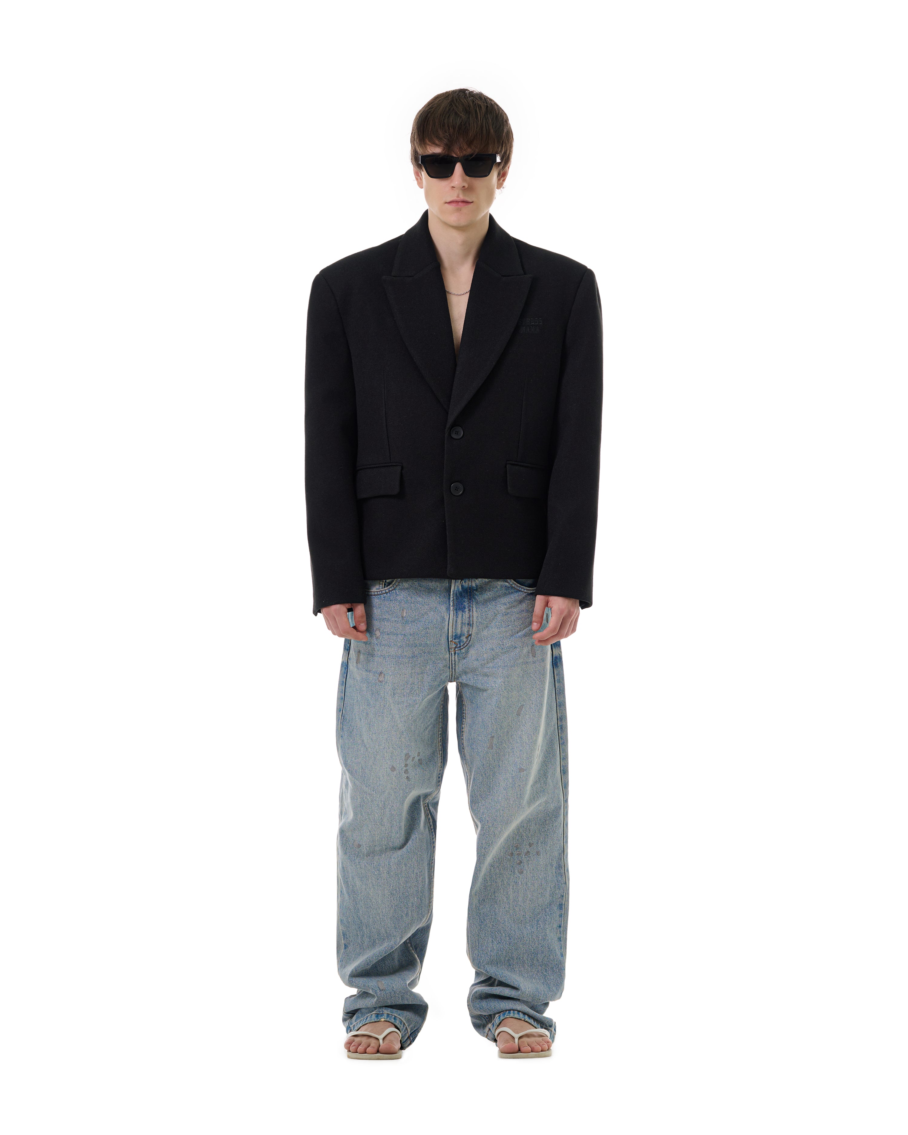 FW25 BASIC BLAZER - BLACK