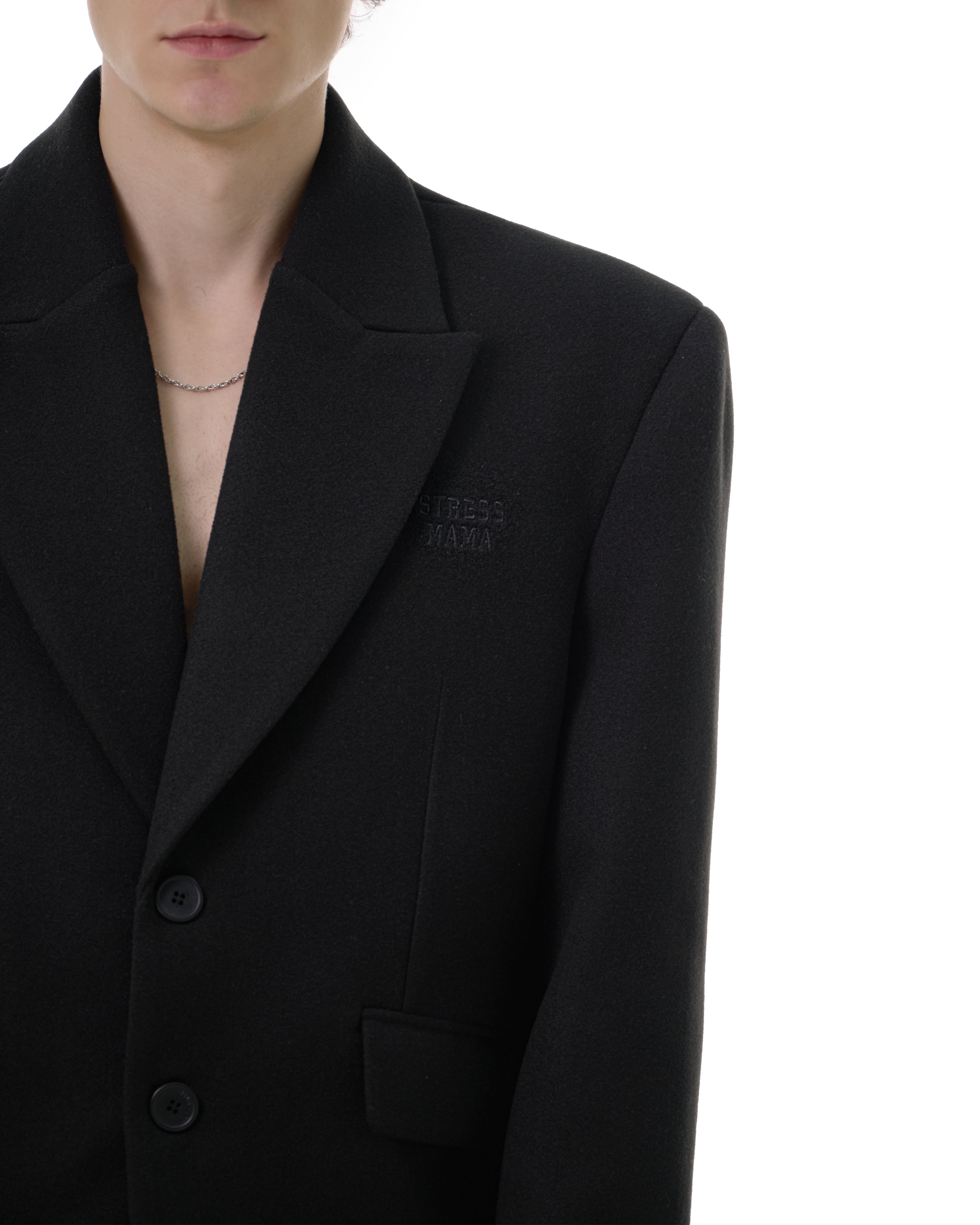 FW25 BASIC BLAZER - BLACK