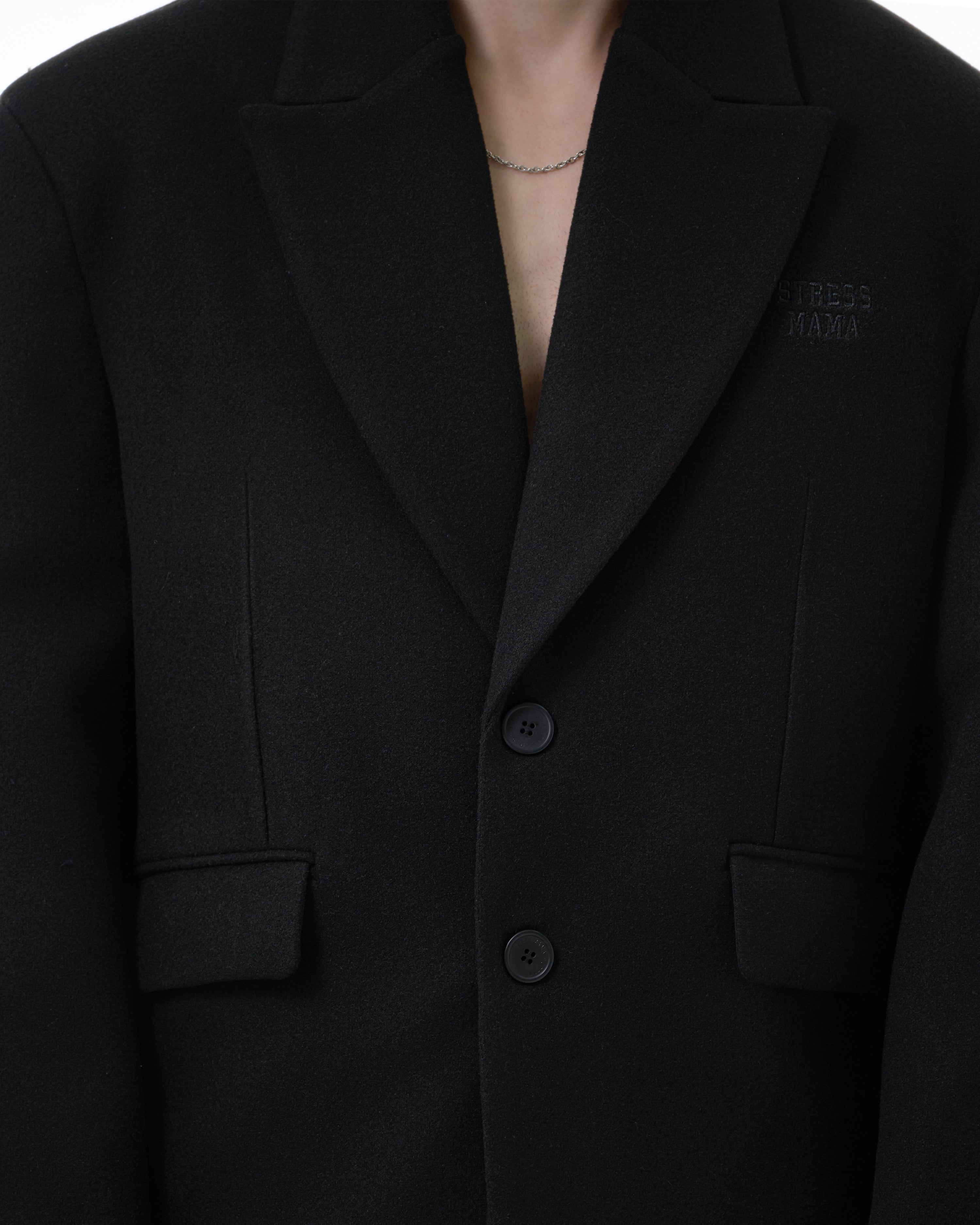 FW25 BASIC BLAZER - BLACK
