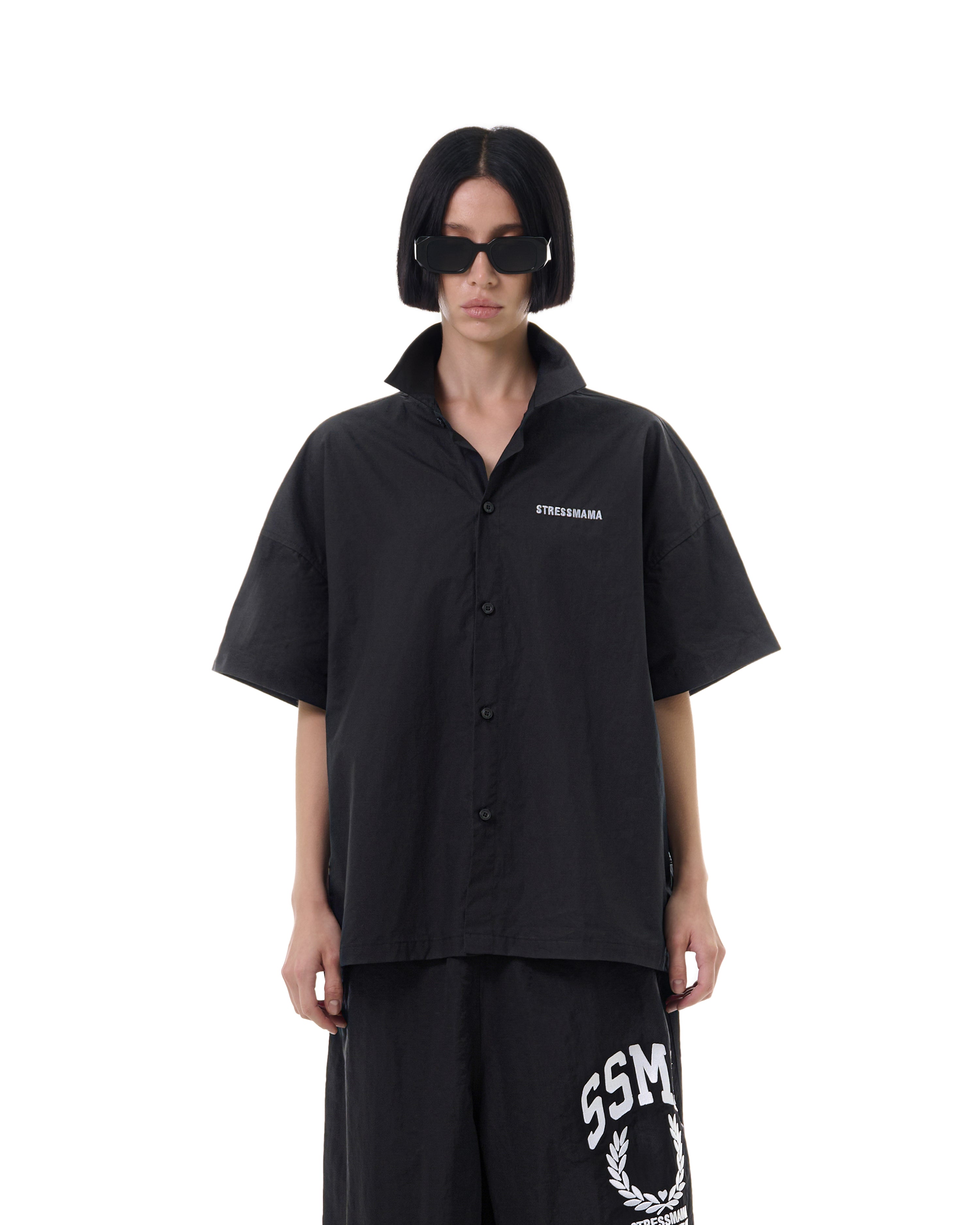 FW25 BLANK SHIRT - BLACK