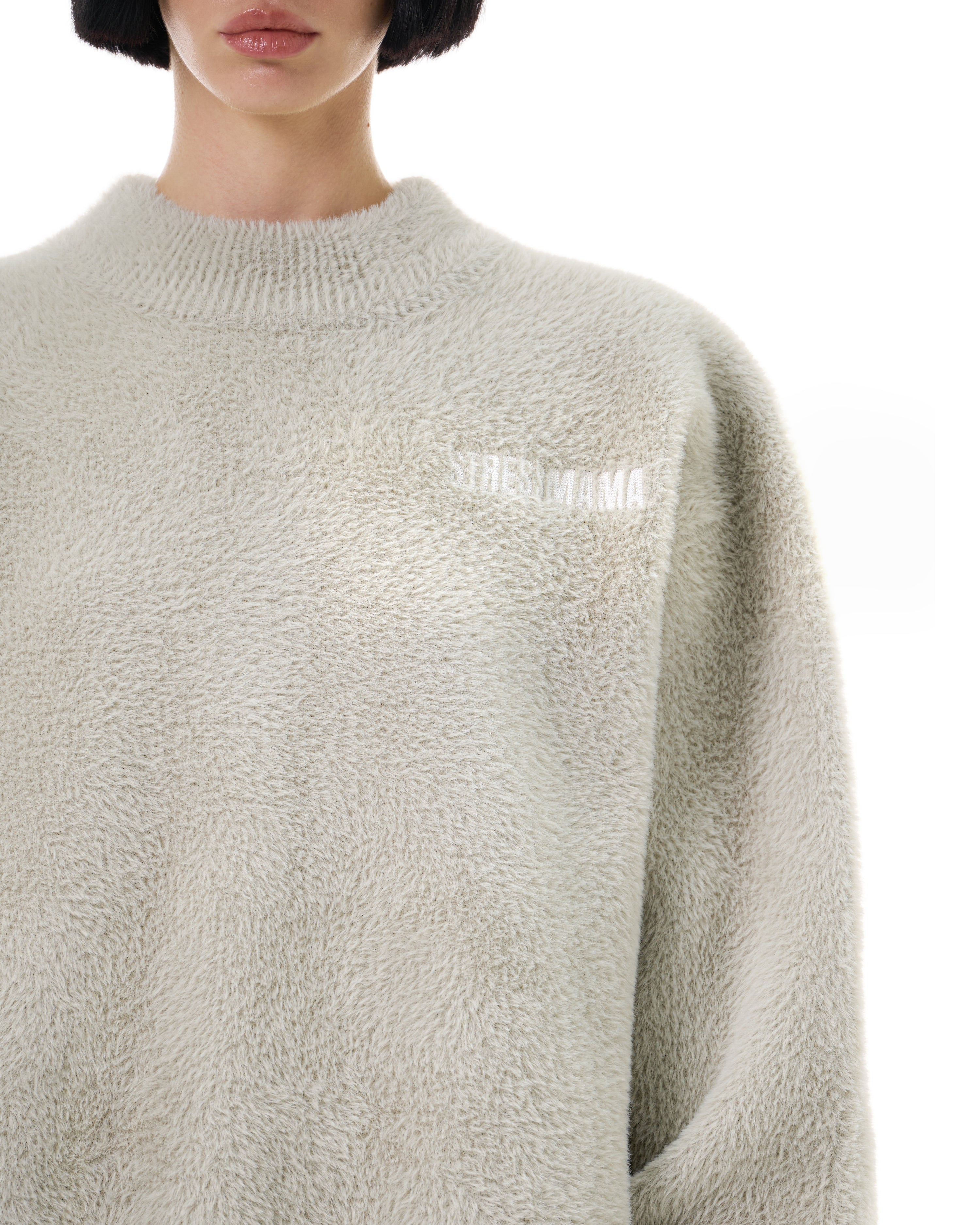 FW25 KNIT SWEATER - GRAY