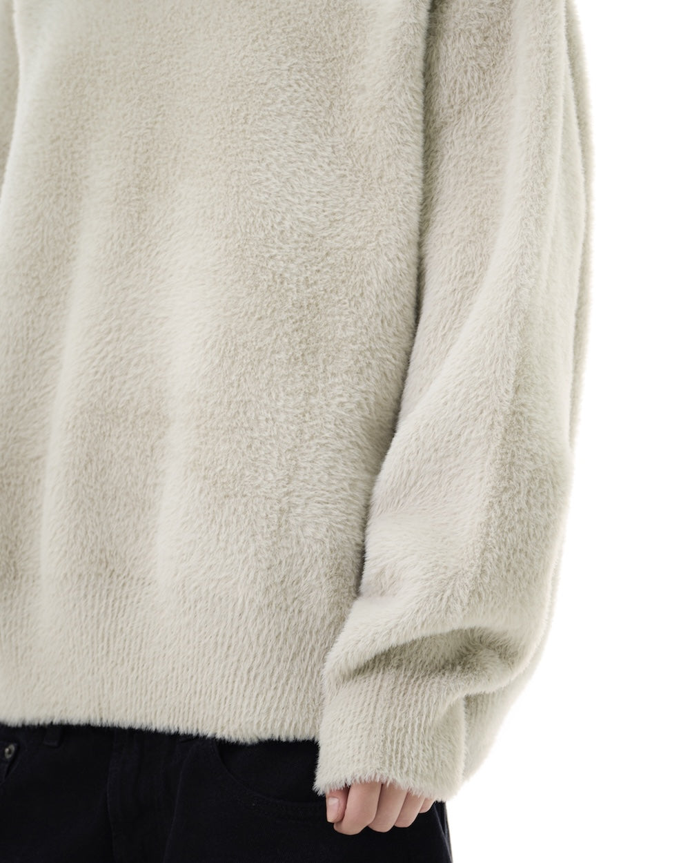 FW25 KNIT SWEATER - GRAY