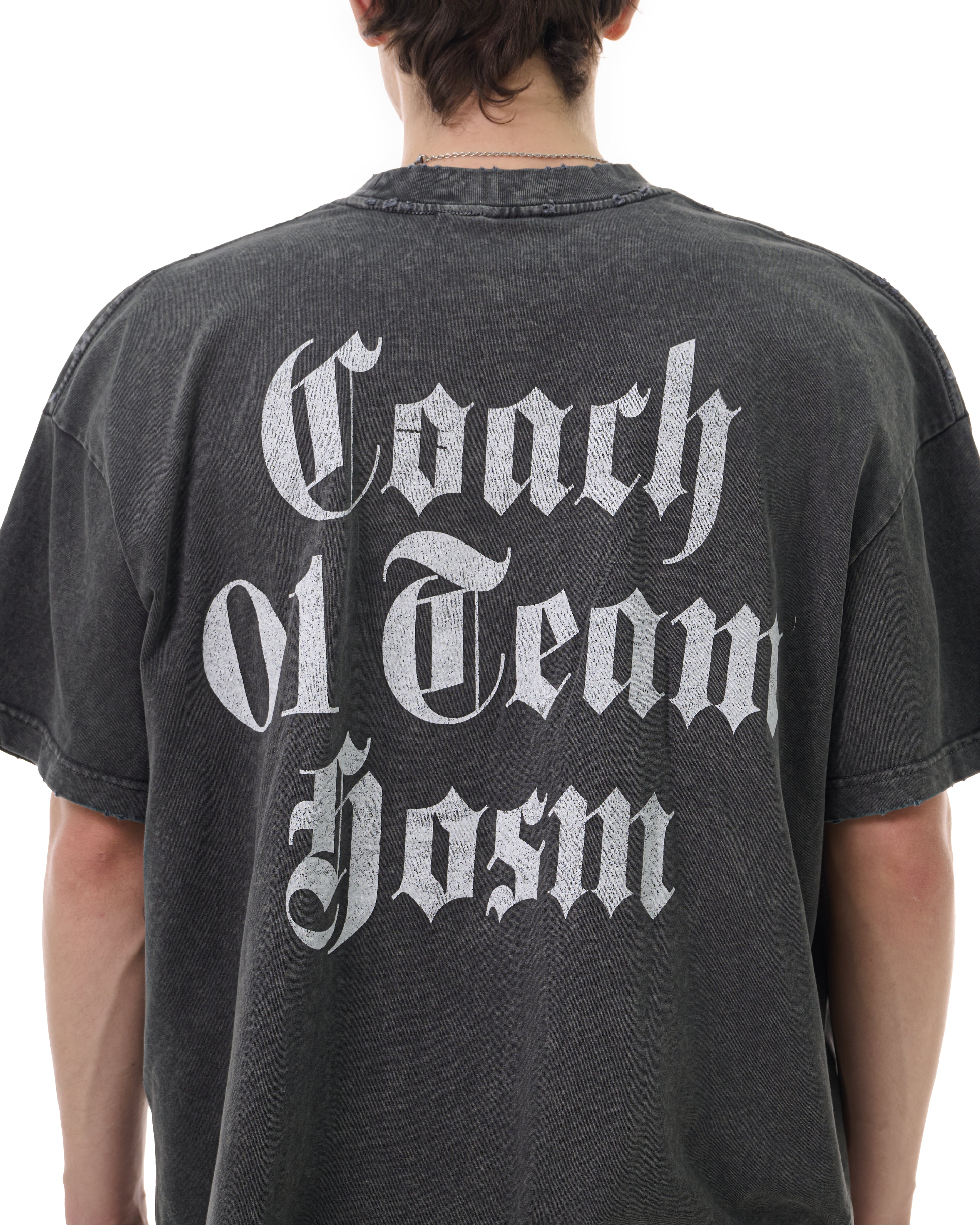 FW25 COACH 01 TEAM T-SHIRT - GRAY