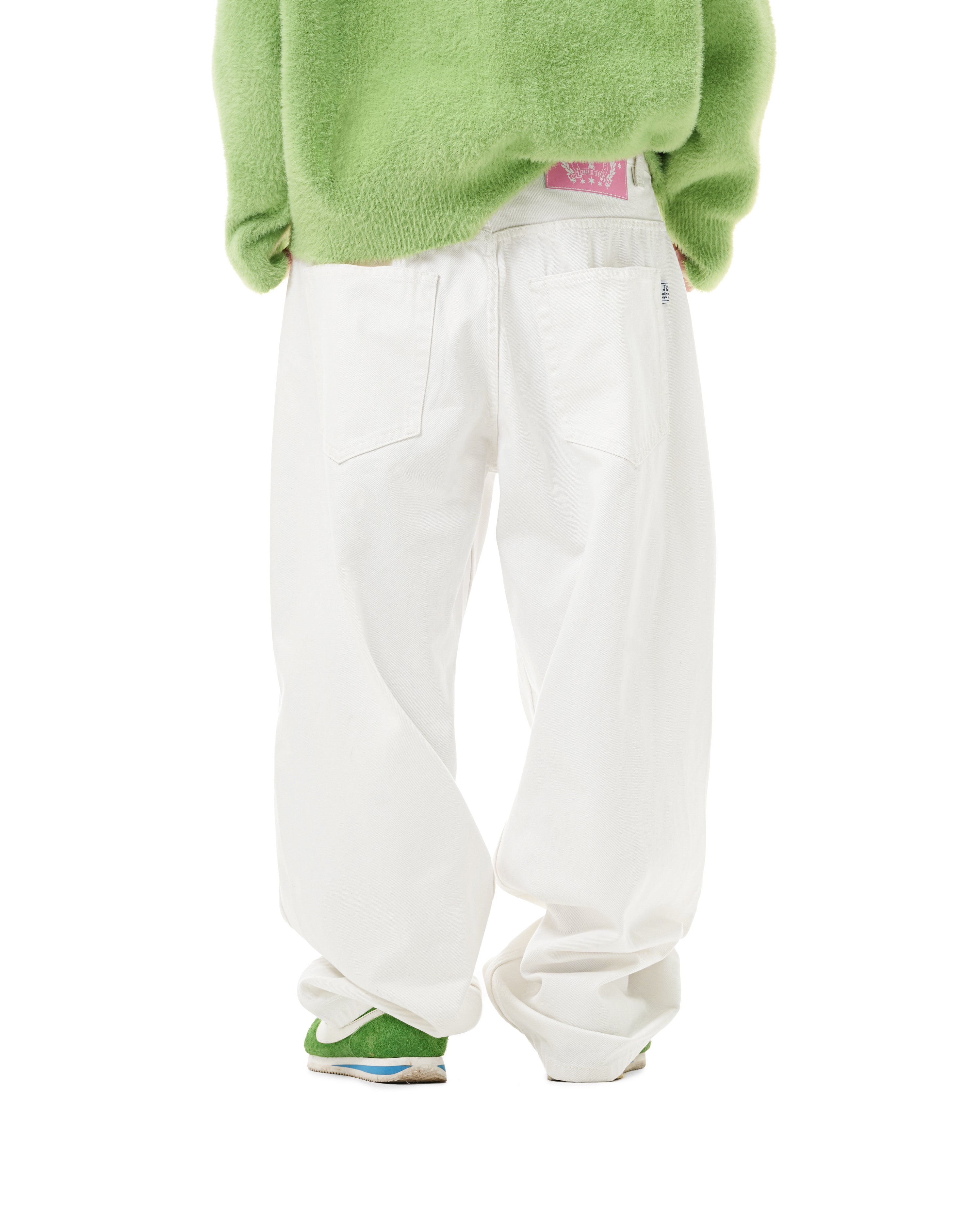 FW25 PLAIN JEANS - WHITE