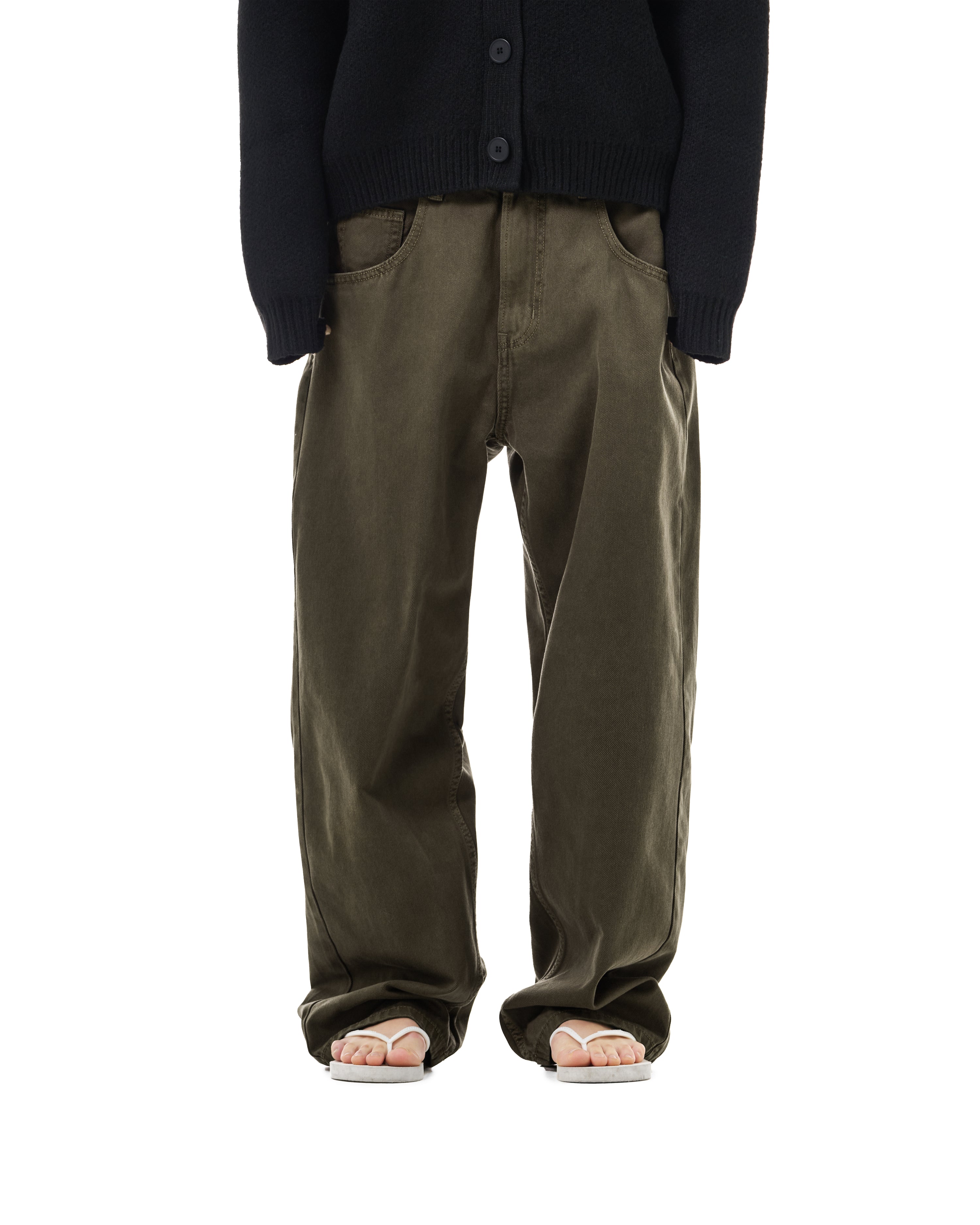 FW25 PLAIN JEANS - BROWN