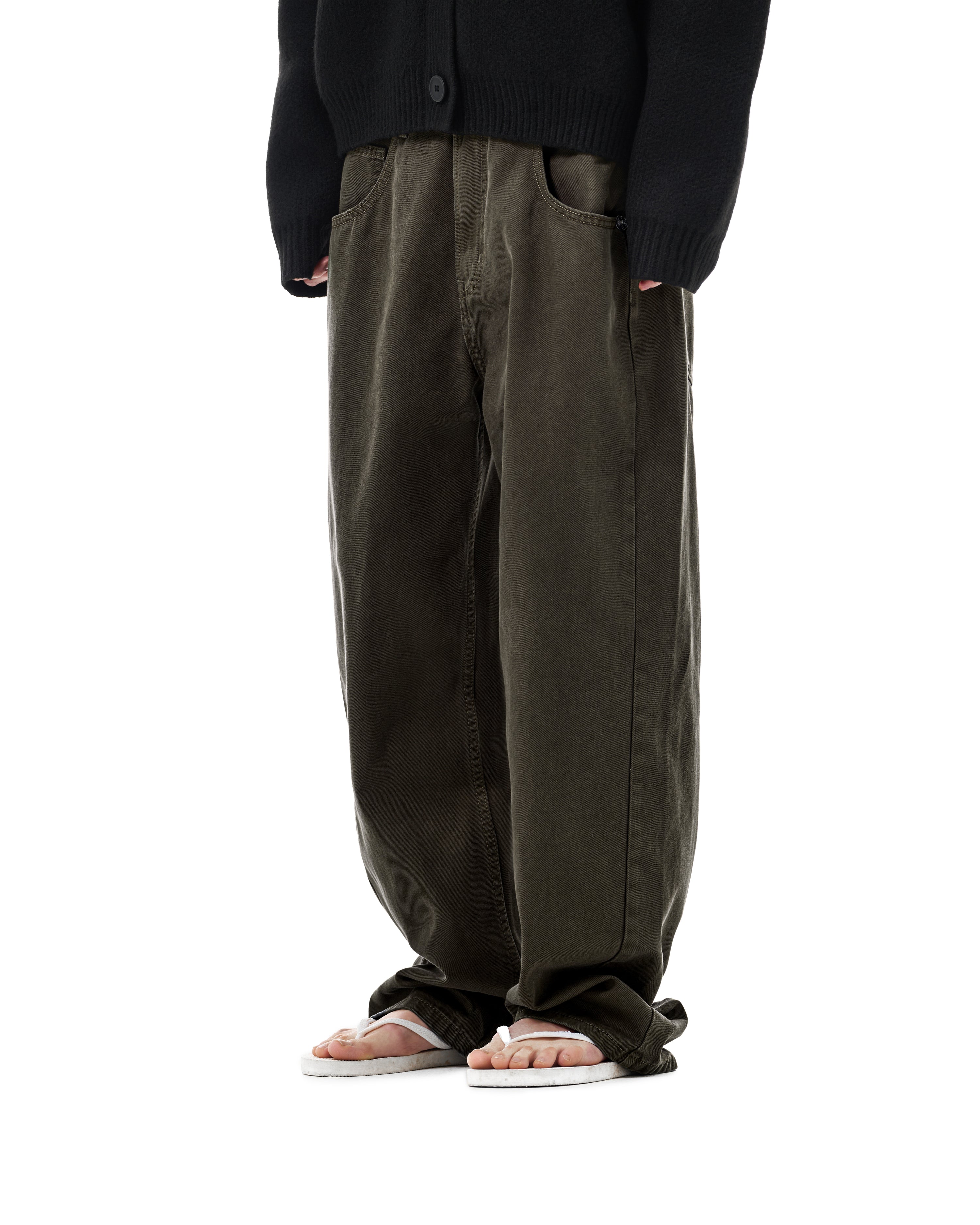 FW25 PLAIN JEANS - BROWN