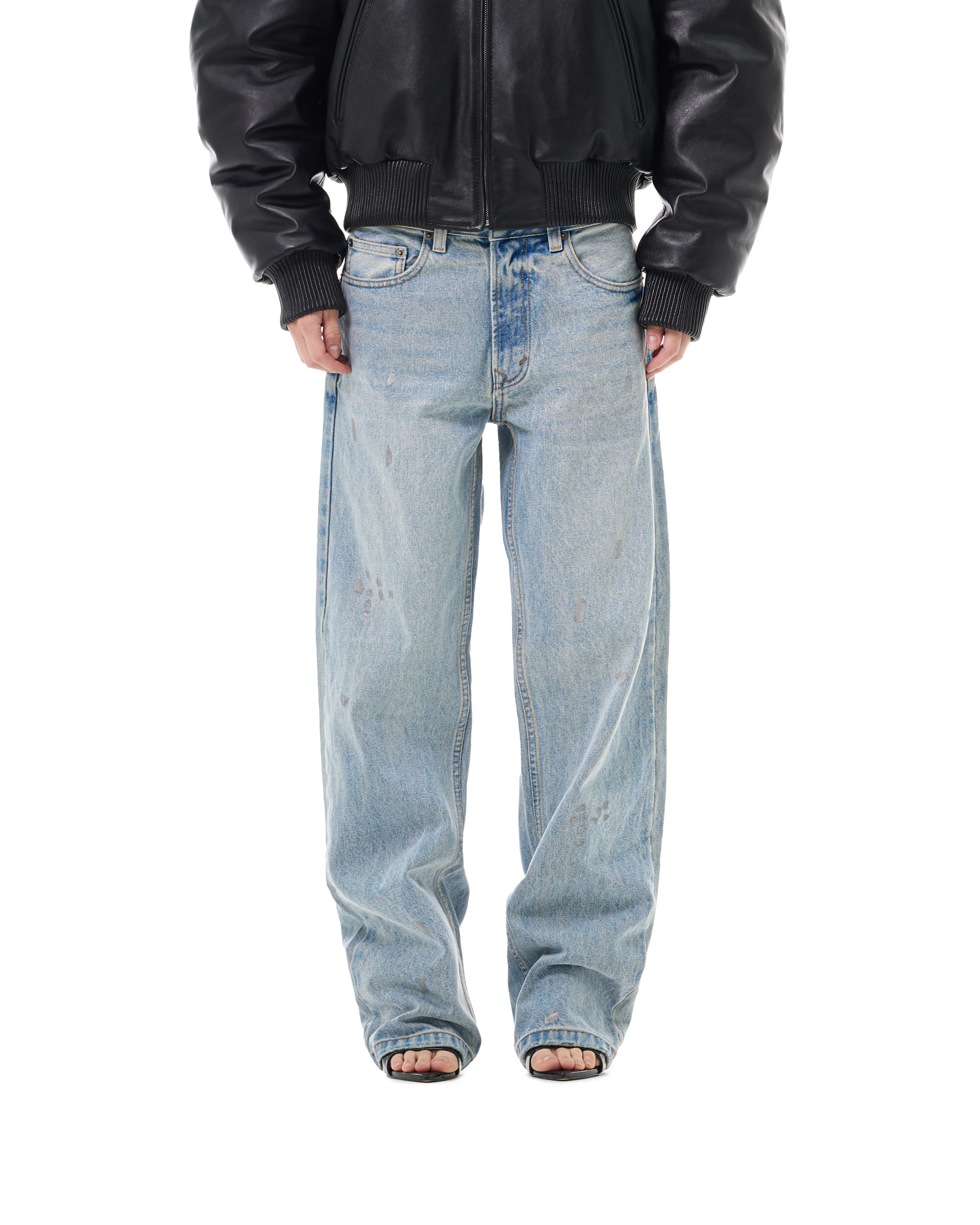 FW25 PAINT SPLATTER JEANS - BLUE