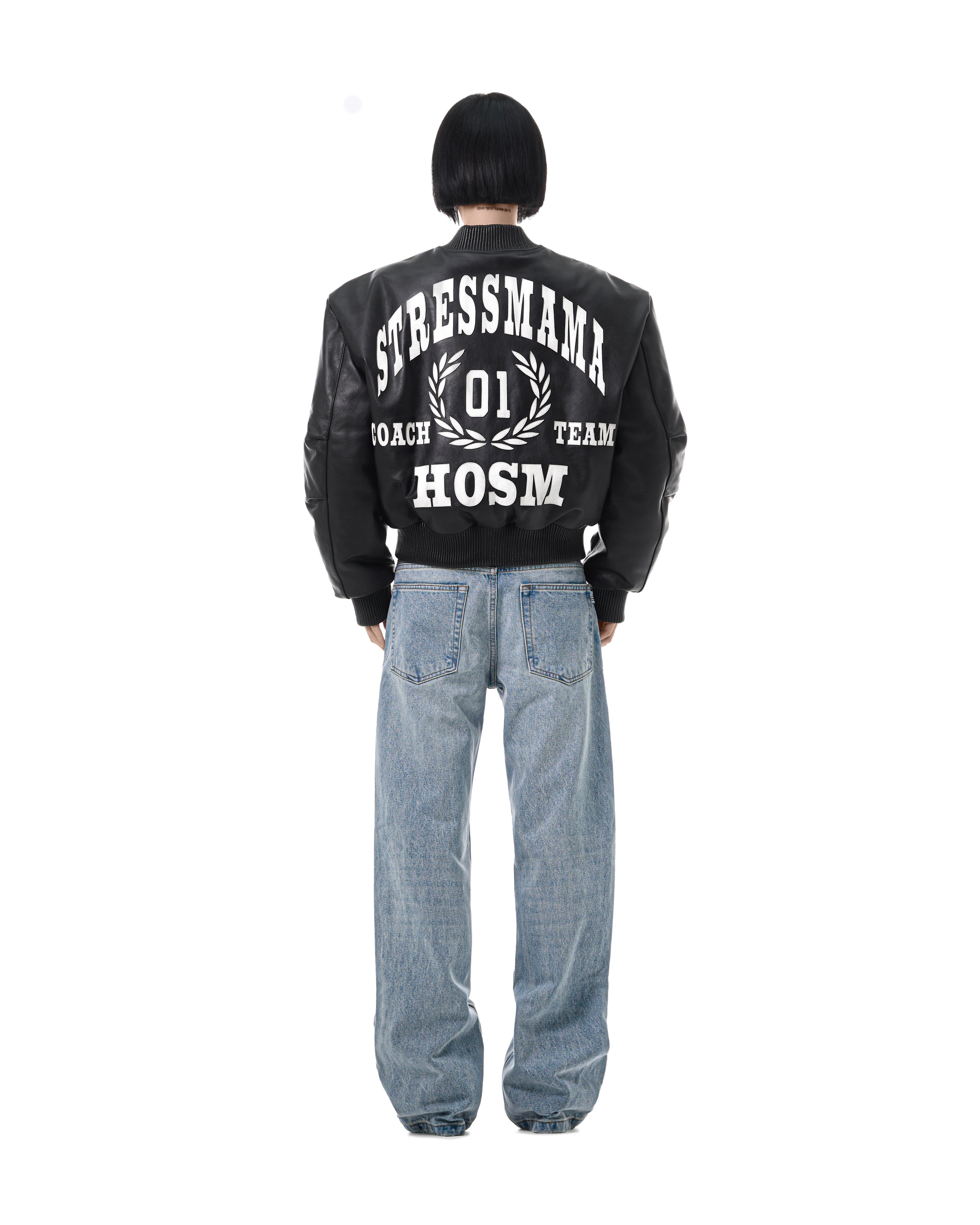 FW25 PAINT SPLATTER JEANS - BLUE