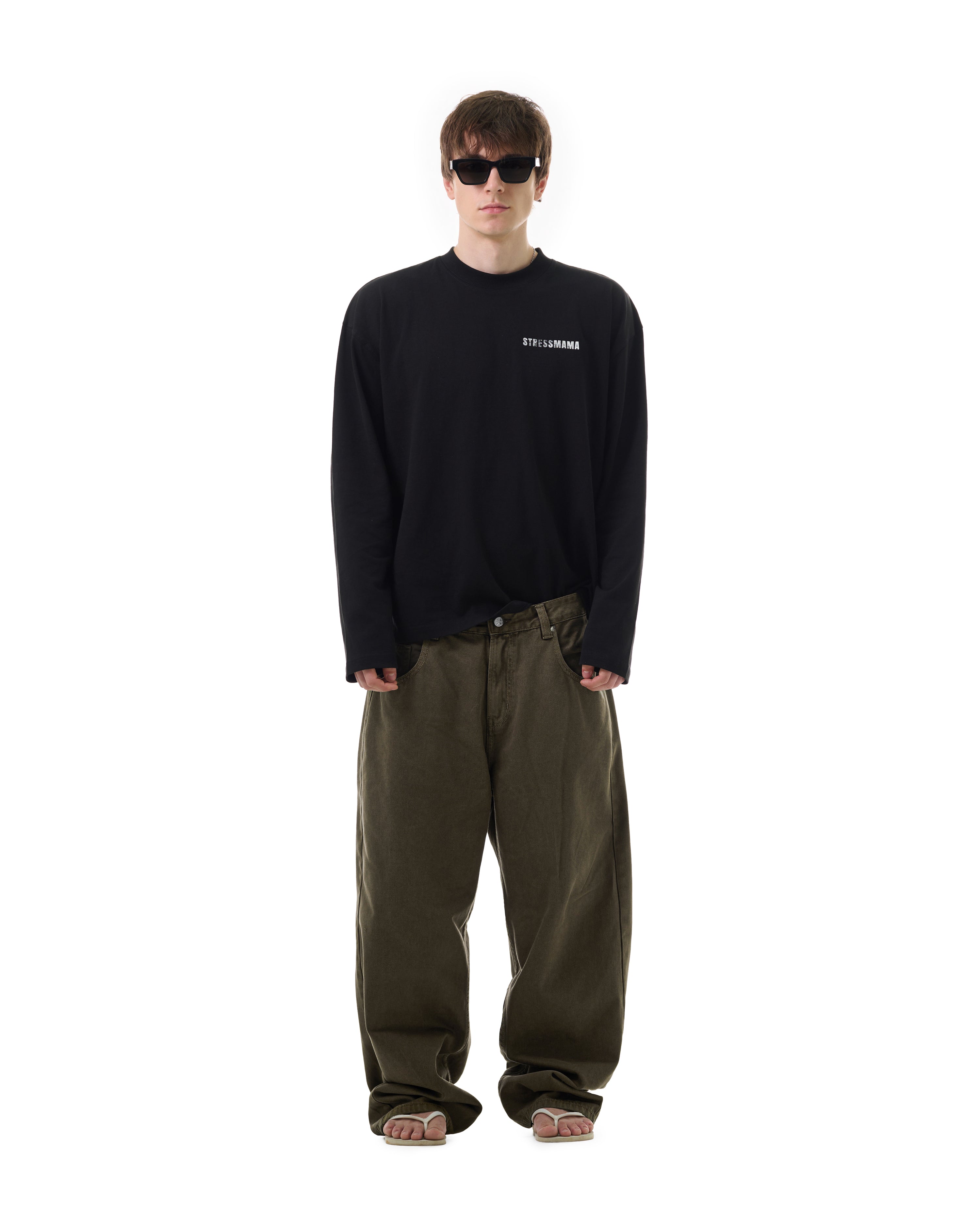 FW25 PLAIN JEANS - BROWN