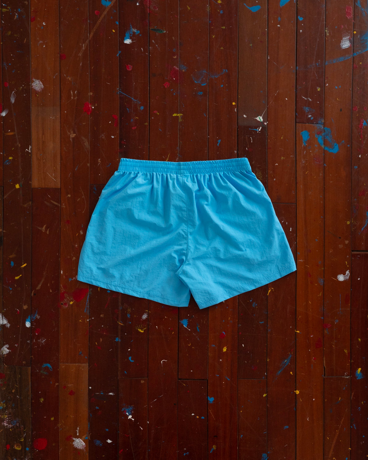 STRESSMAMA FLOATING TRACK SHORTS - BLUE