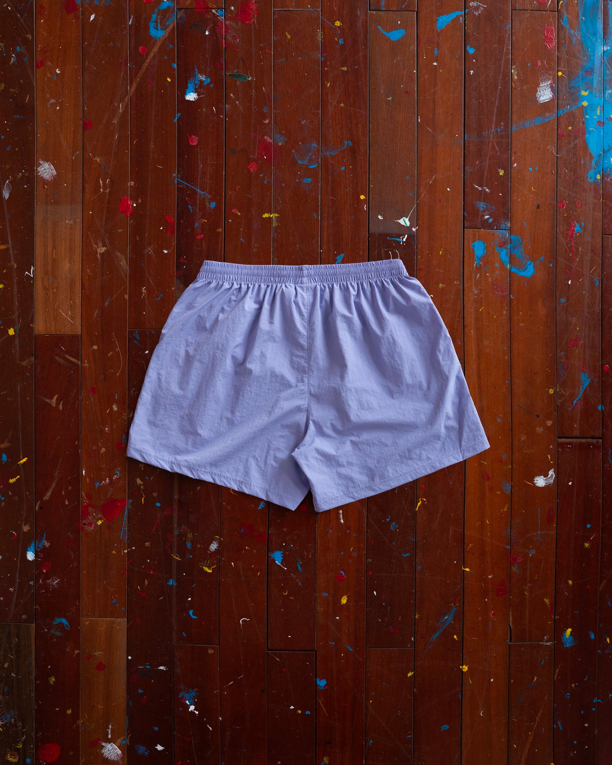 STRESSMAMA FLOATING TRACK SHORTS - PURPLE