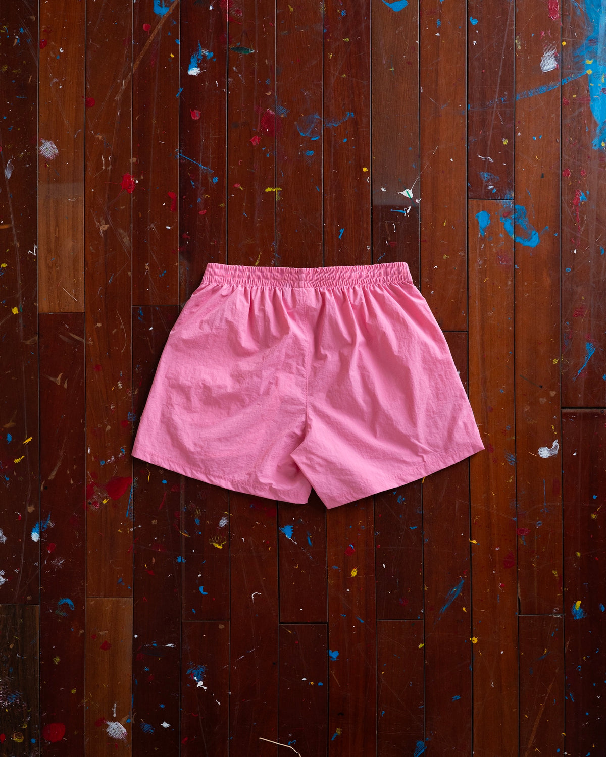 STRESSMAMA FLOATING TRACK SHORTS - PINK