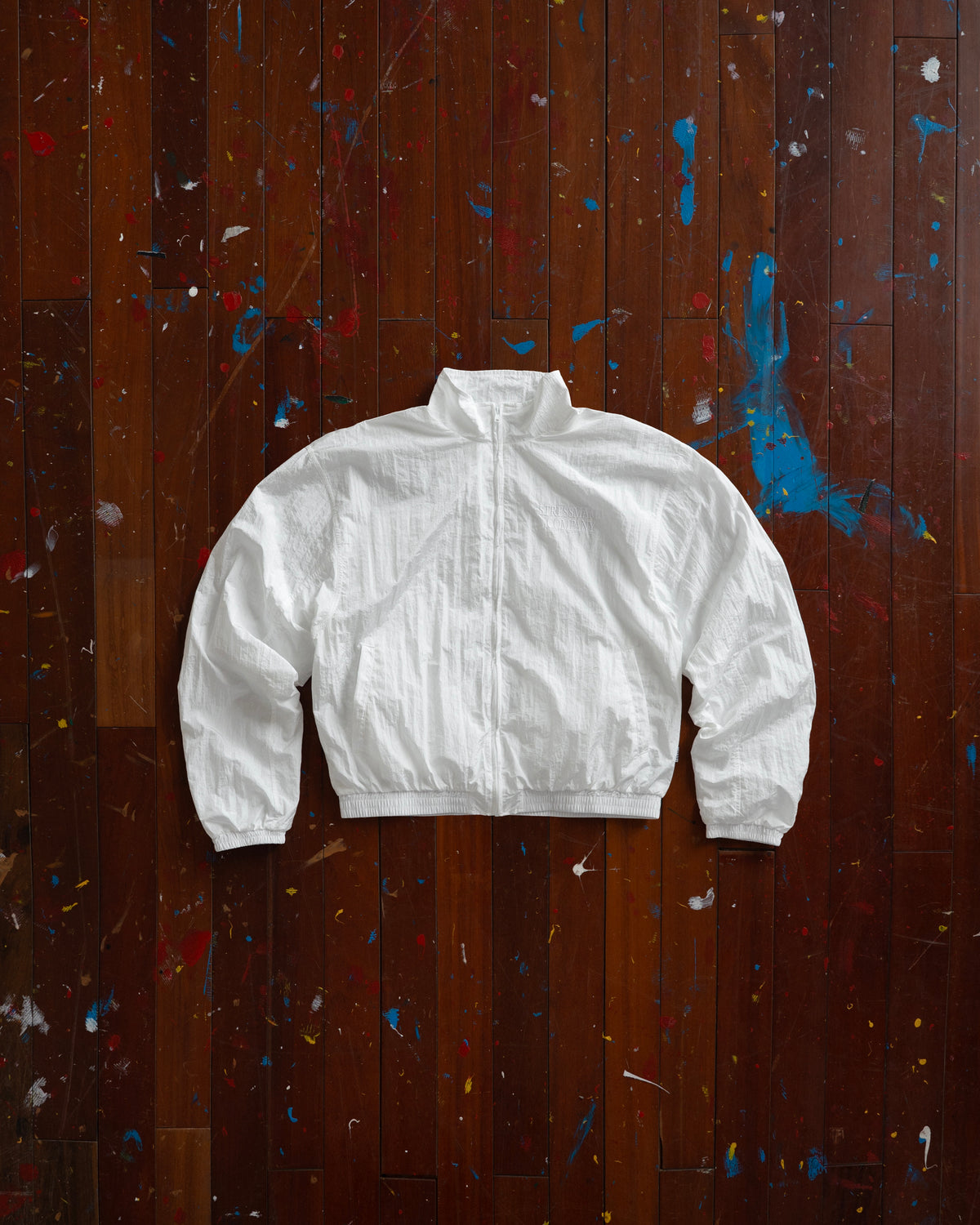 SSMA COMPANY TRACK JACKET - WHITE
