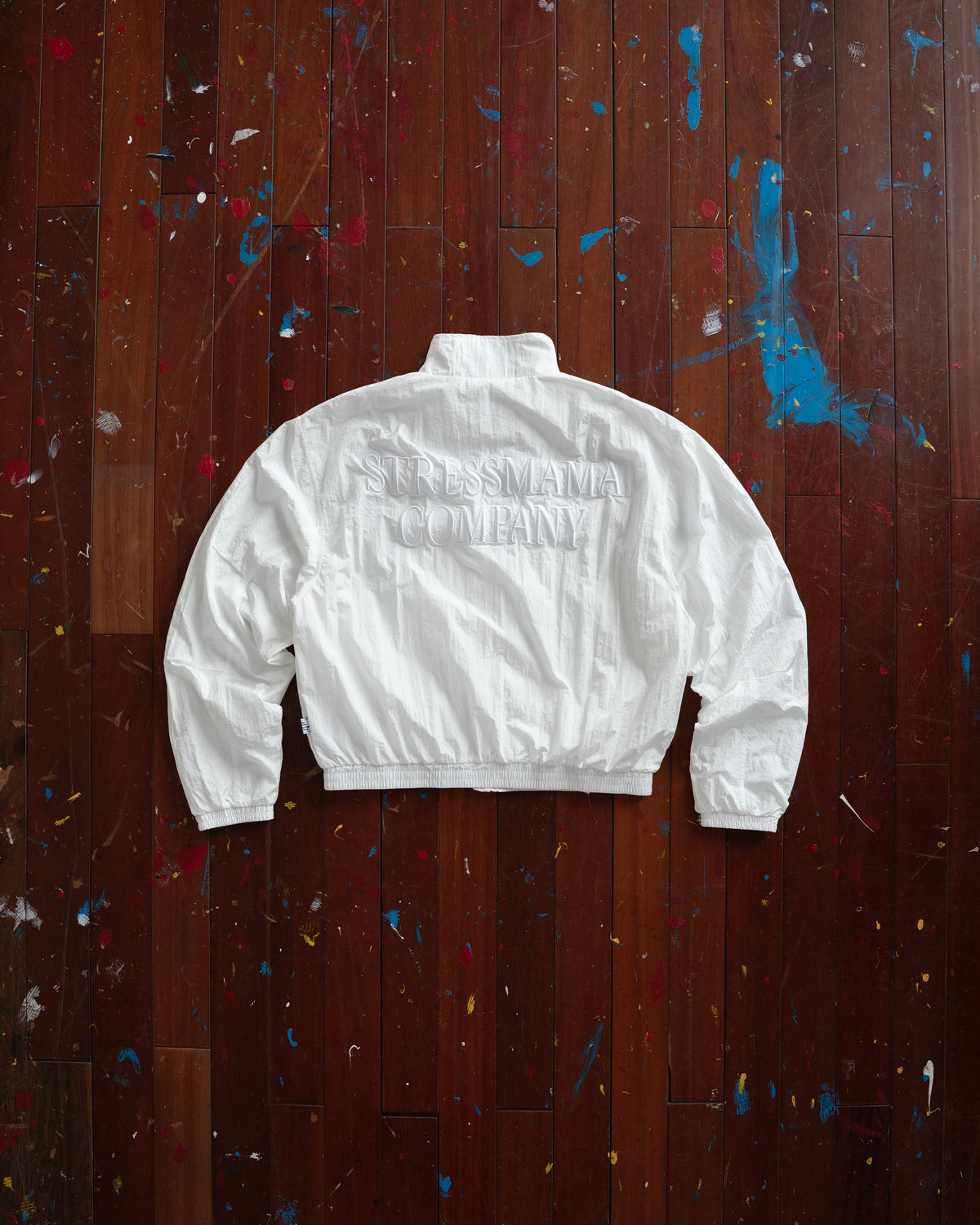 SSMA COMPANY TRACK JACKET - WHITE