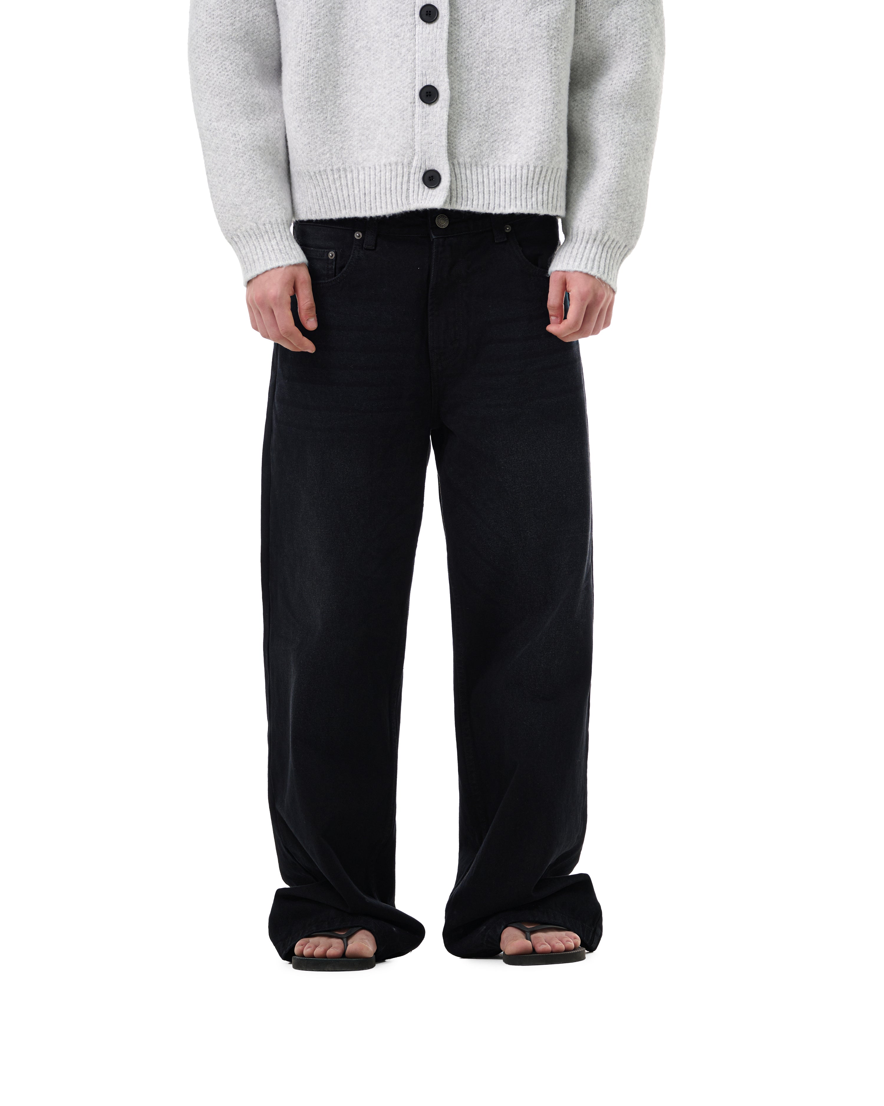 FW25 BAGGY JEANS - BLACK