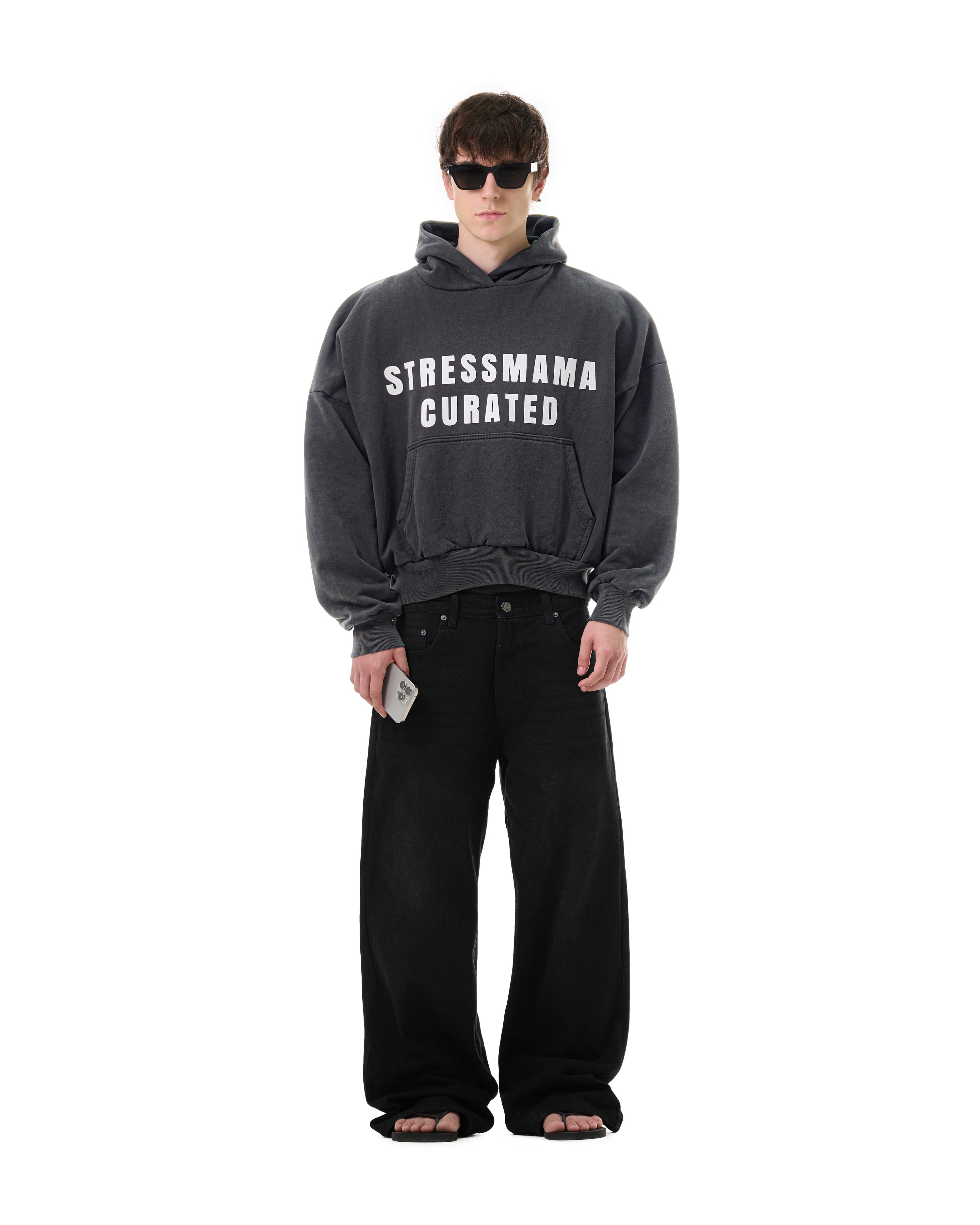 FW25 CURATED HOODIE - BLACK