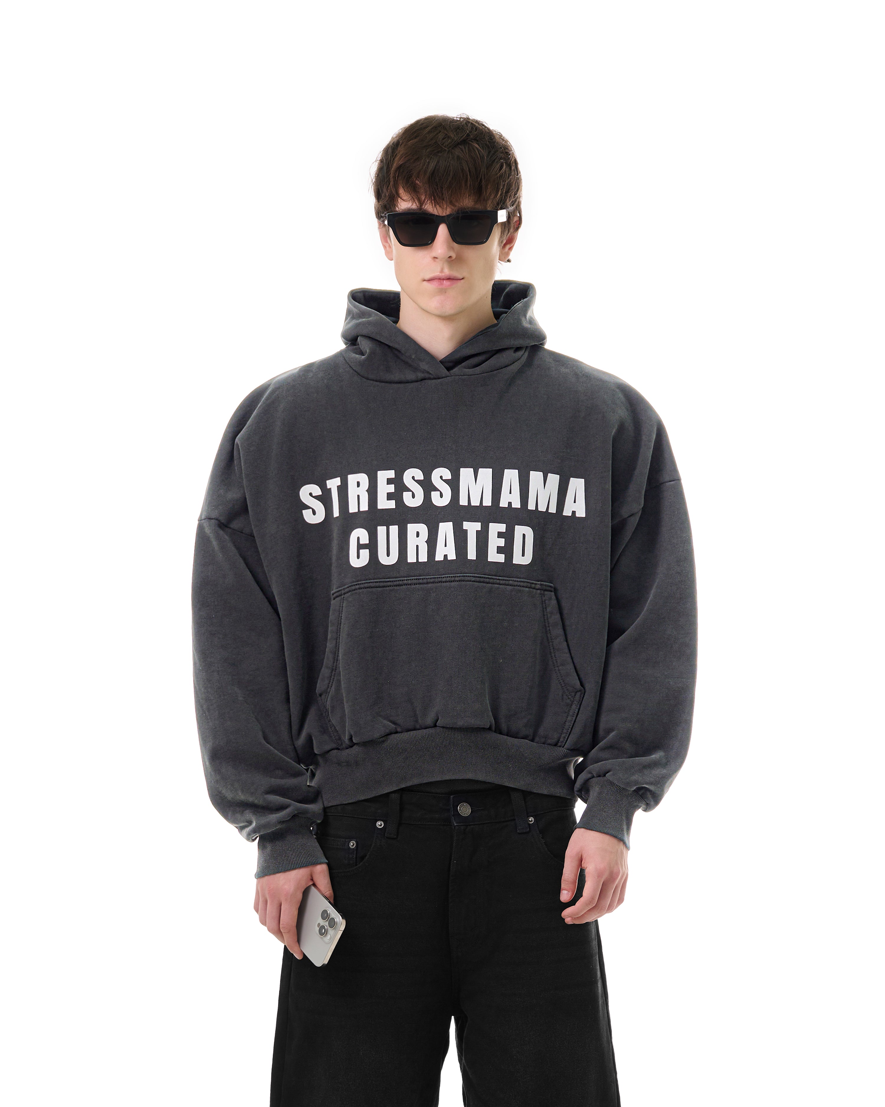 FW25 CURATED HOODIE - BLACK