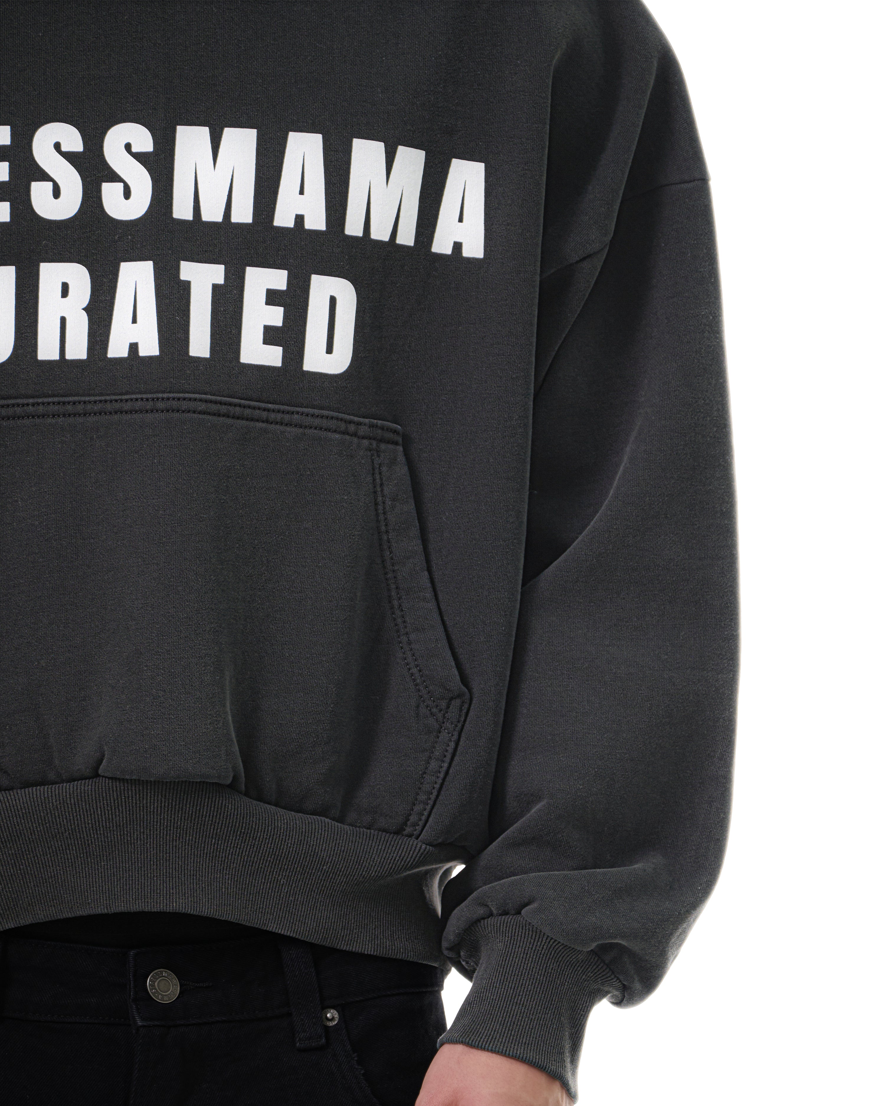 FW25 CURATED HOODIE - BLACK