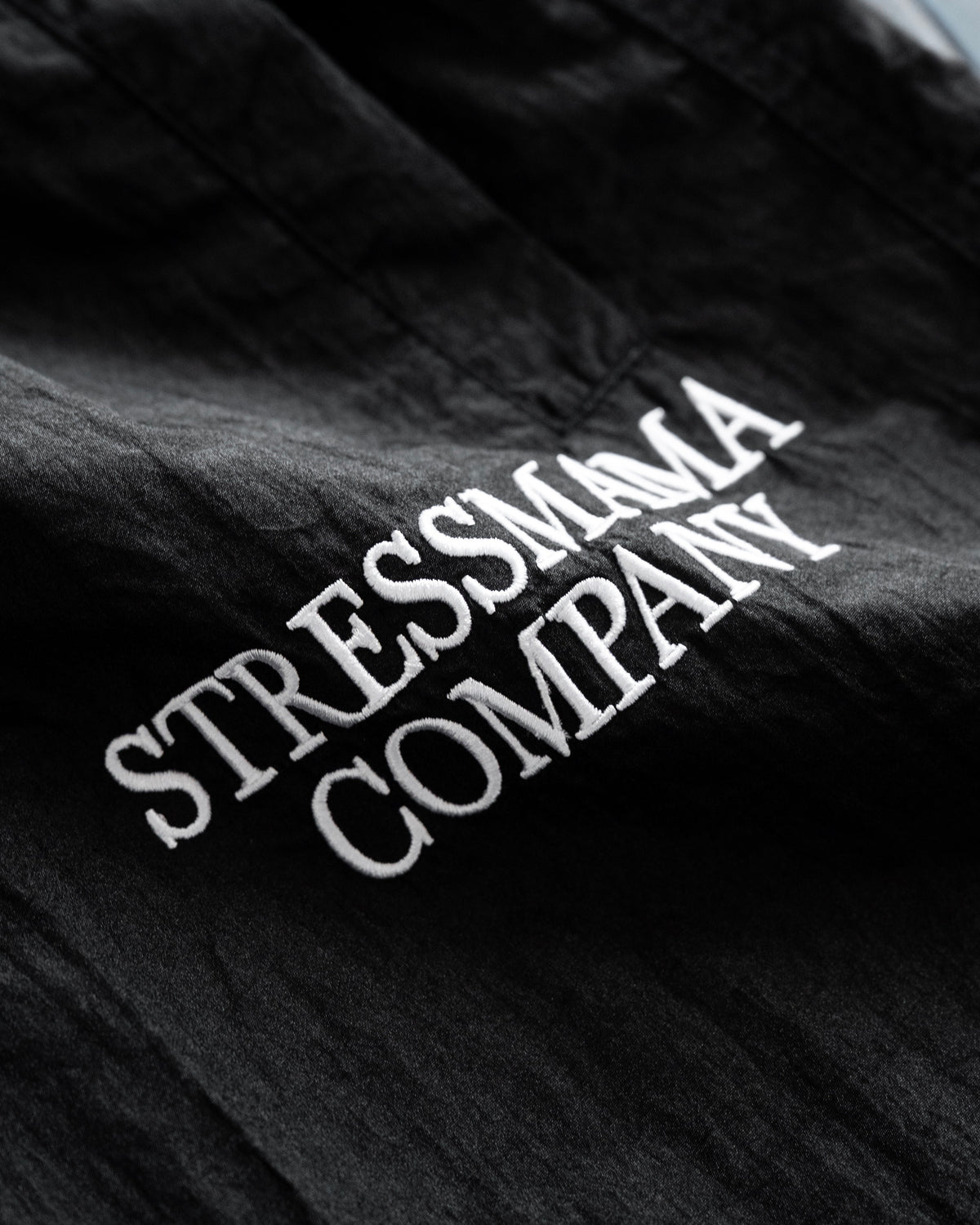 SSMA COMPANY TRACKSUIT PANTS - BLACK