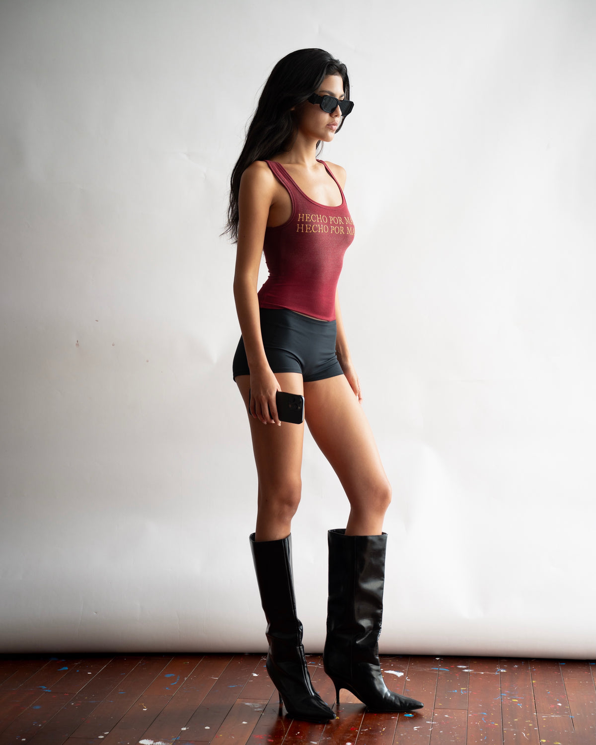 SSMA HECHO POR MAMÁ TANKTOP - RED