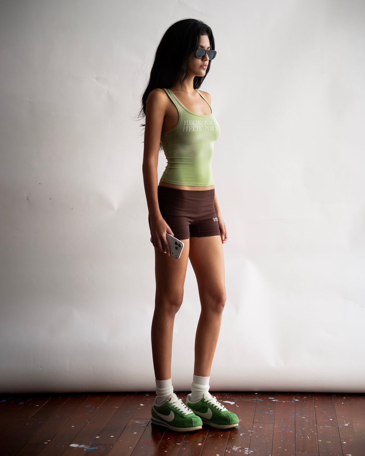 SSMA HECHO POR MAMÁ TANKTOP - GREEN