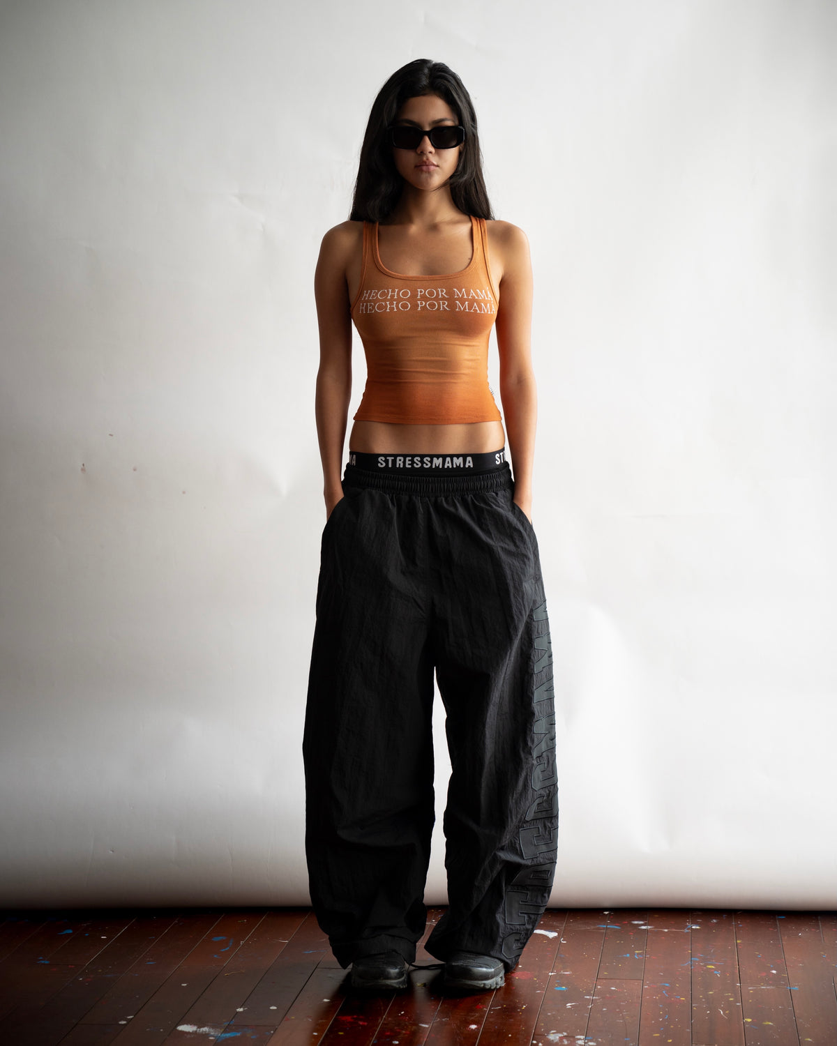SSMA HECHO POR MAMÁ TANKTOP - ORANGE