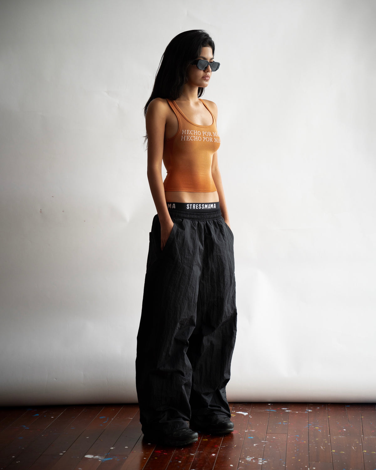 SSMA HECHO POR MAMÁ TANKTOP - ORANGE