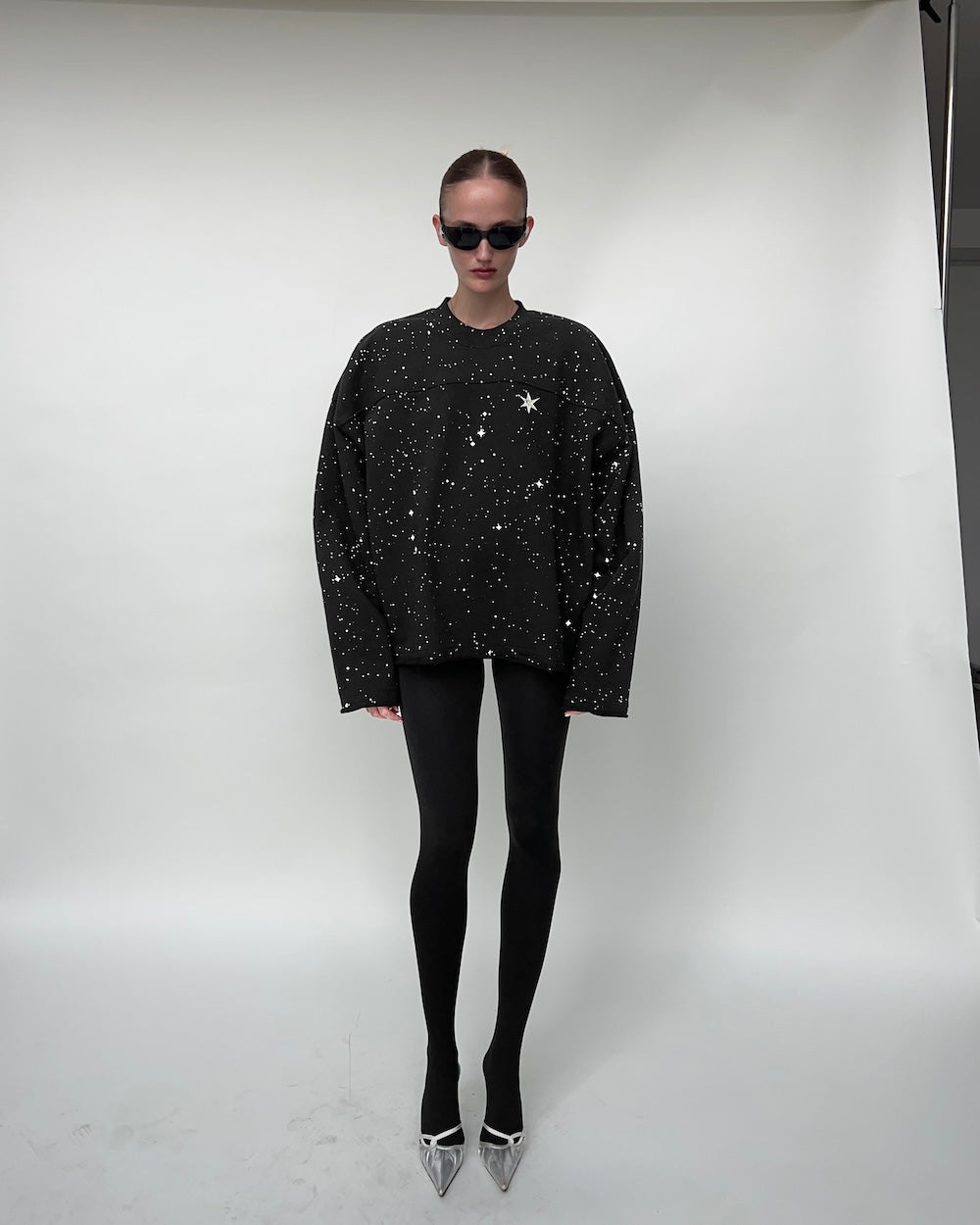 HOLIDAY24 GALAXY LONGSLEEVE - BLACK