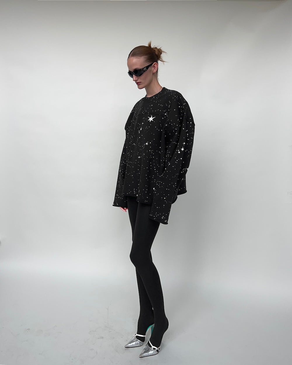 HOLIDAY24 GALAXY LONGSLEEVE - BLACK