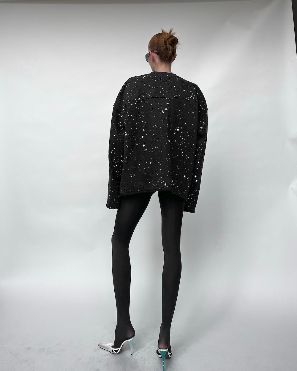 HOLIDAY24 GALAXY LONGSLEEVE - BLACK