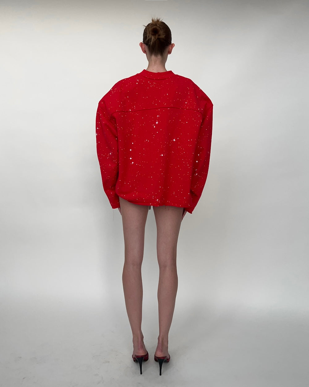 HOLIDAY24 GALAXY LONGSLEEVE - RED