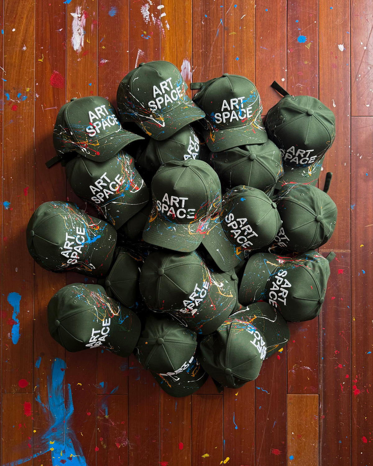 SSMA ART SPACE CAP - GREEN