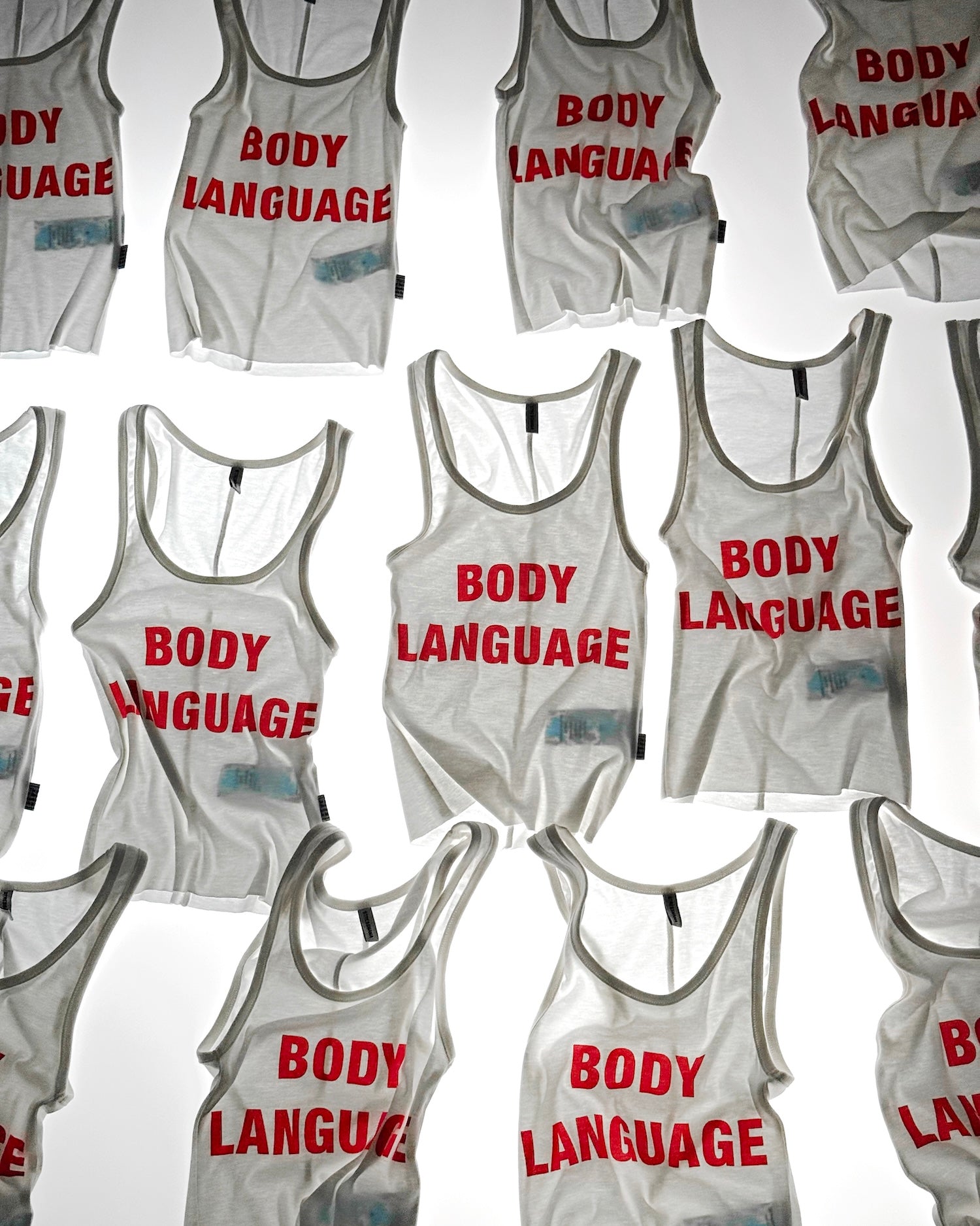SSMA BODY LANGUAGE TANKTOP - WHITE