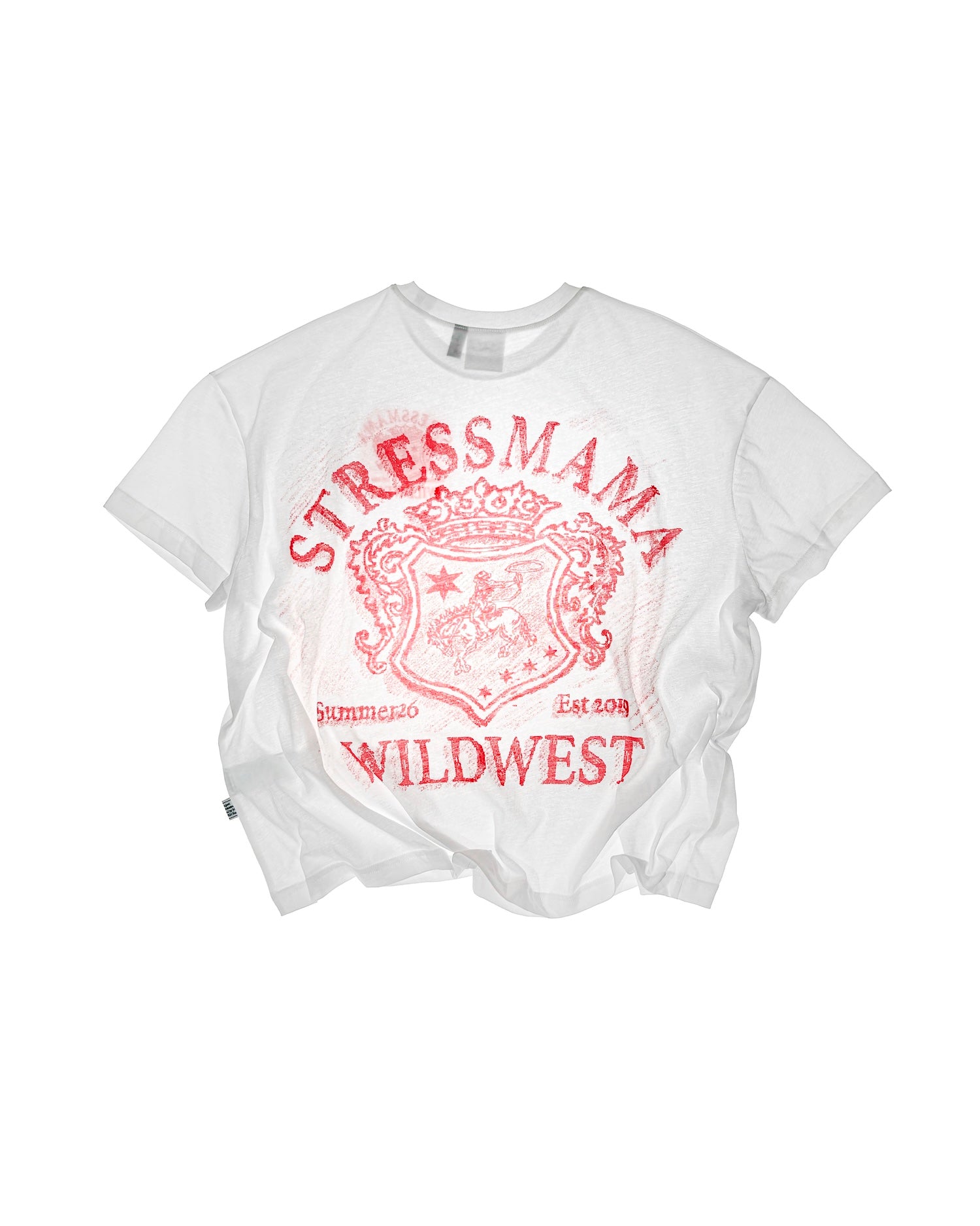 SSMA WILDWEST T-SHIRT - RED