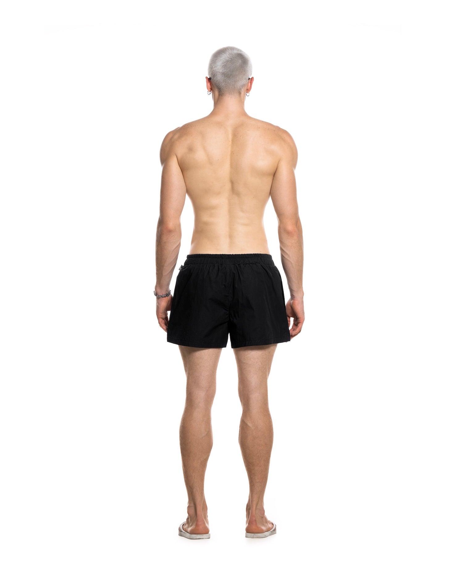 SUMMER26 PAJAMA SHORTS - BLACK