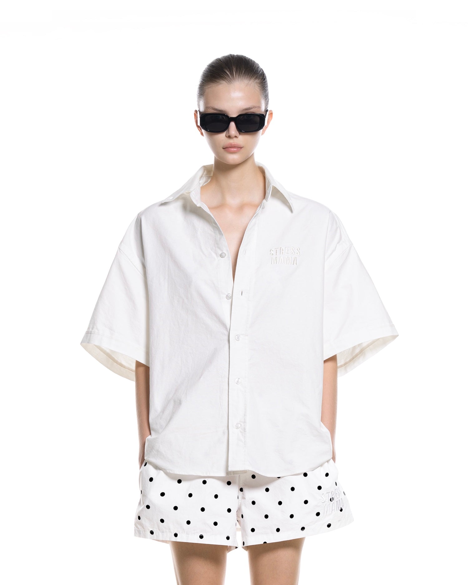 SUMMER26 BREEZE SHIRT - WHITE